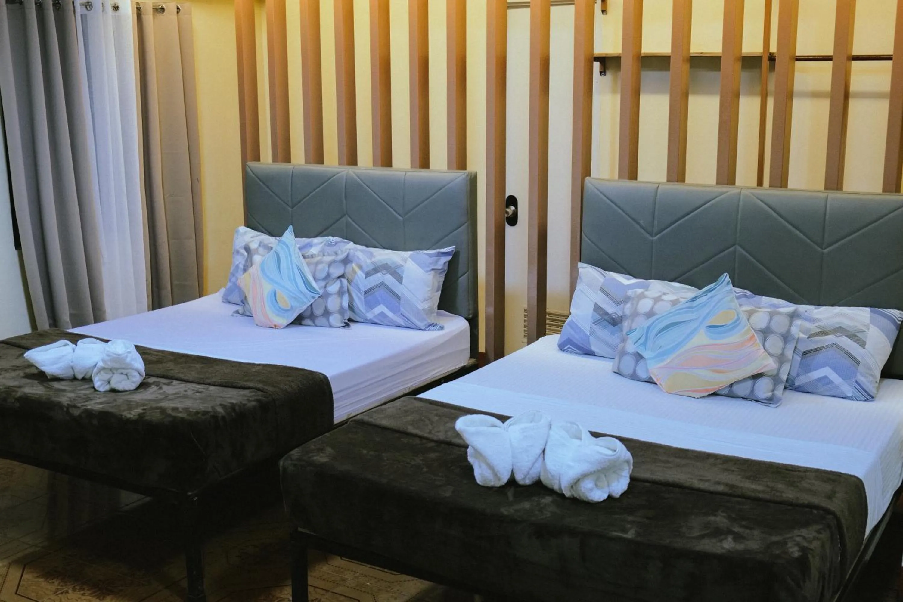 Bed in Boracay Grace Hotel