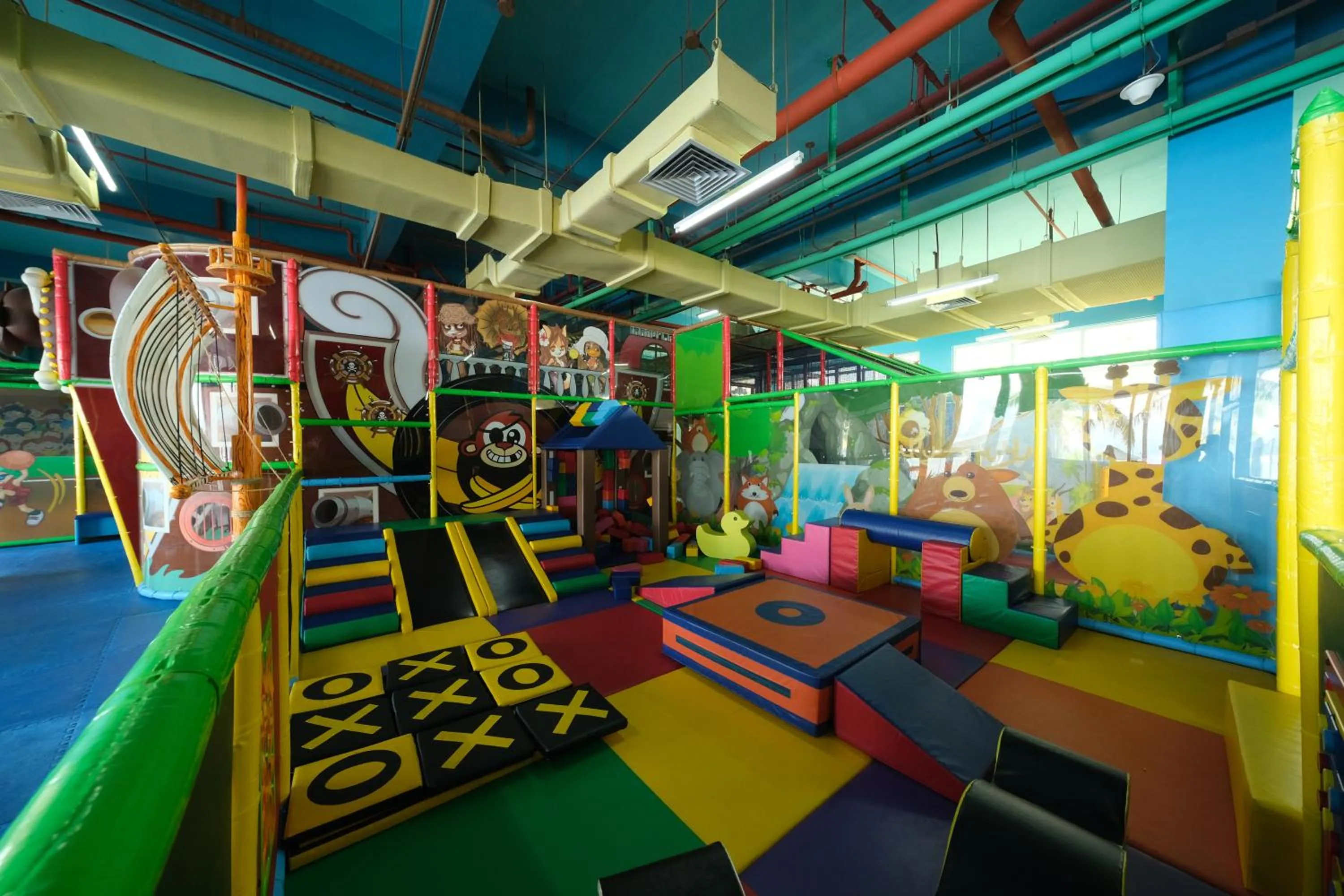 Children play ground in Dusit Thani Mactan Cebu Resort