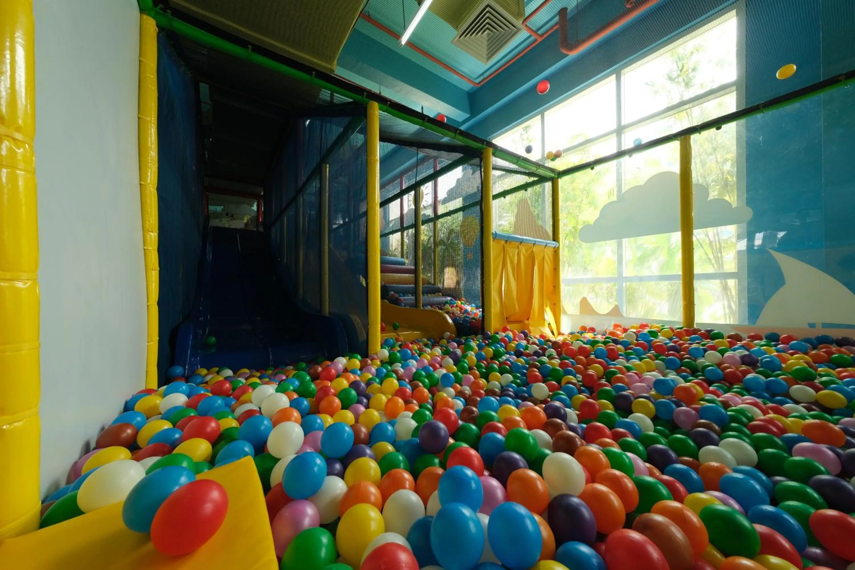 Children play ground in Dusit Thani Mactan Cebu Resort