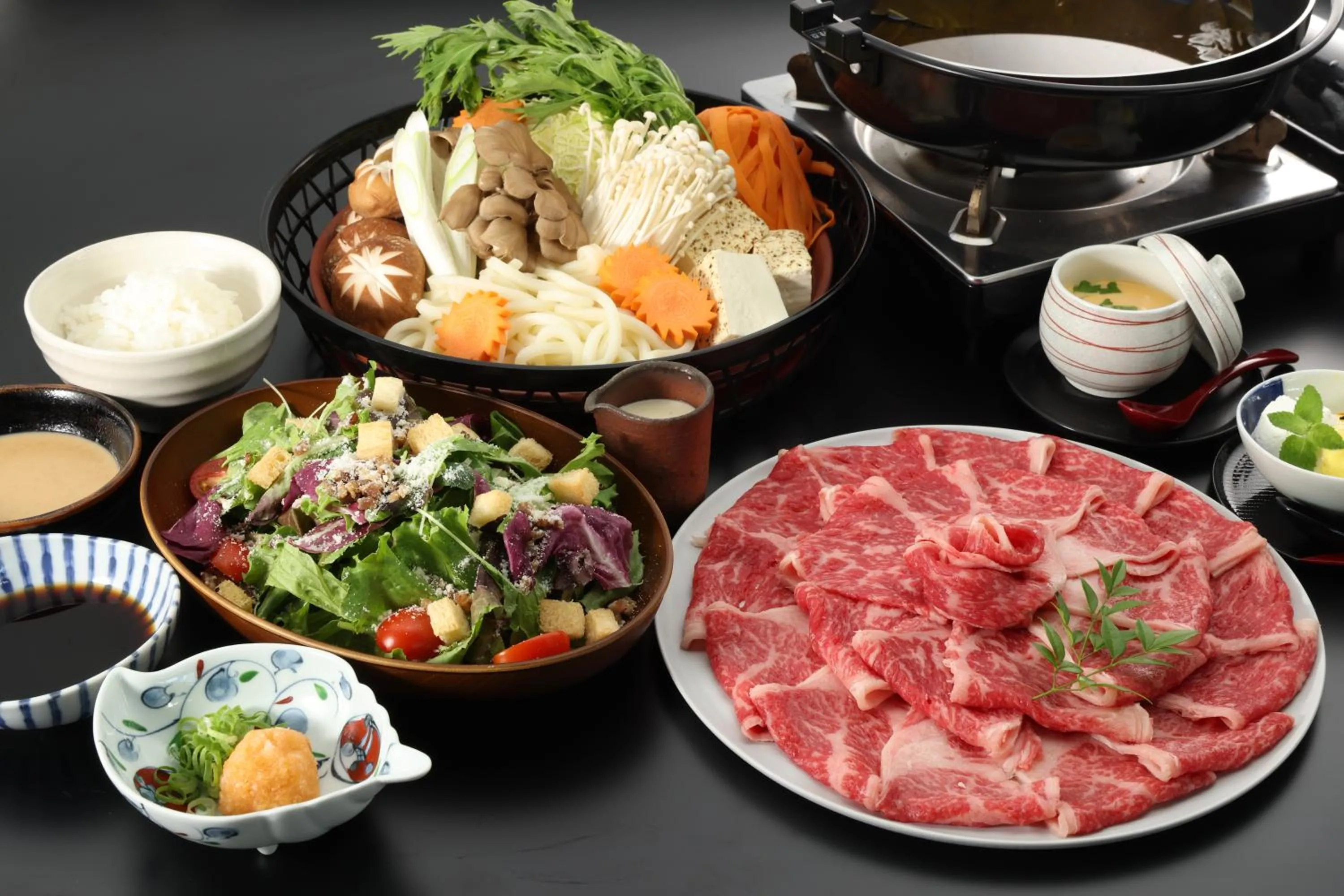 Dinner in Sengokuhara Hisanoha