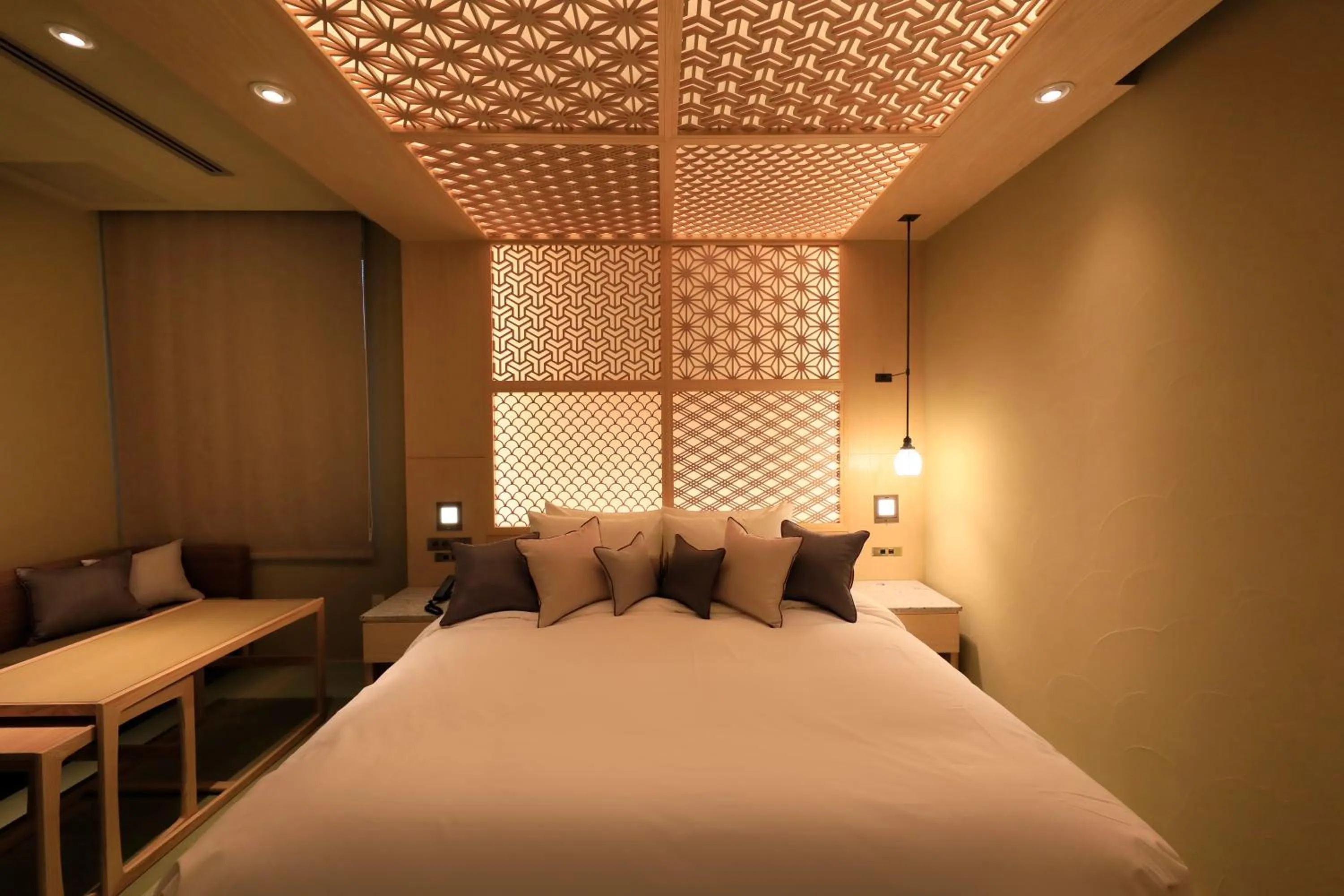 Bed in Hotel Gion Ichirin