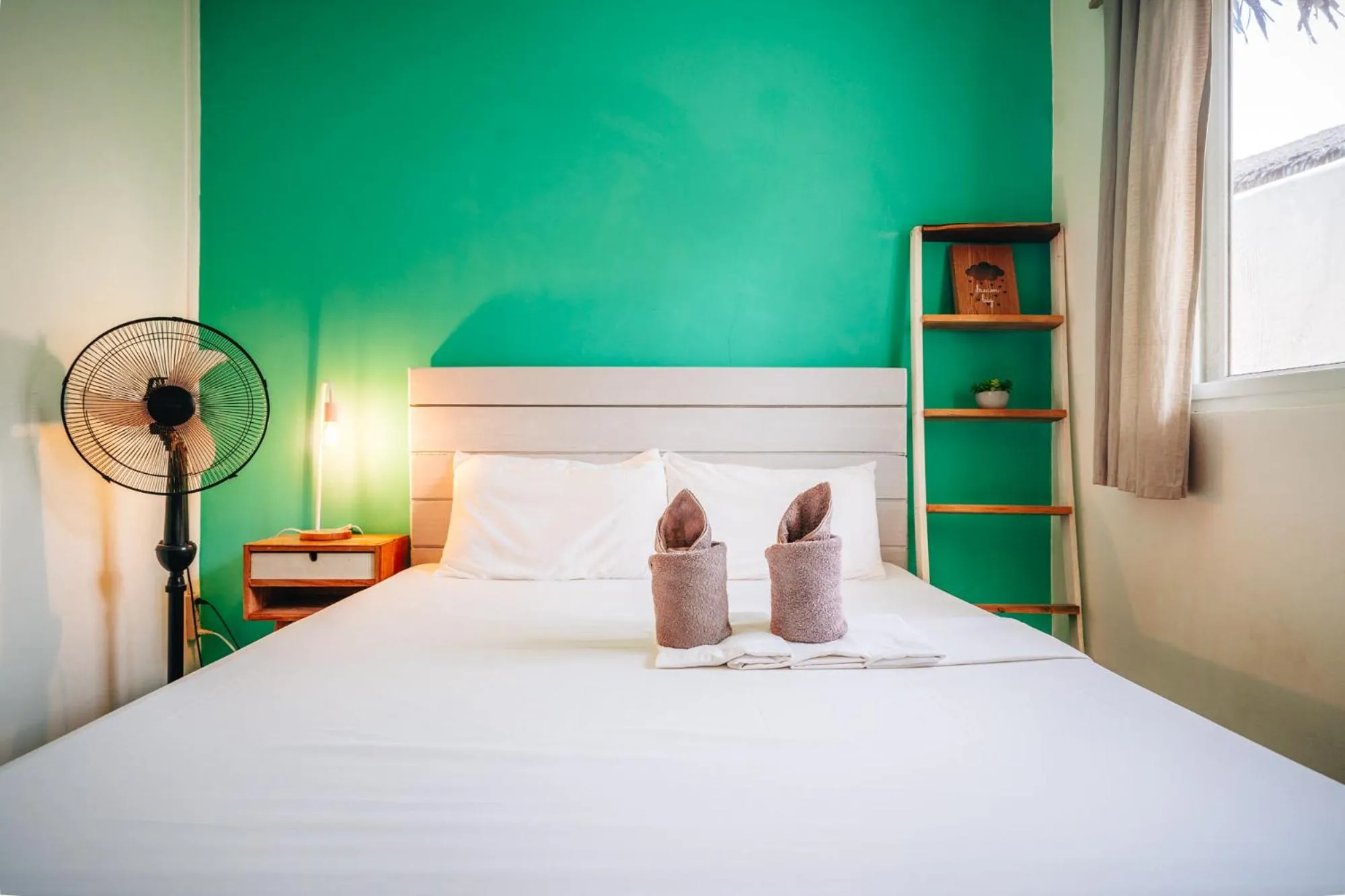 Bedroom, Bed in My Green Hostel