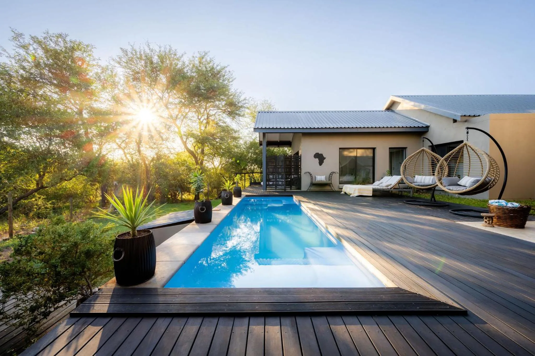 Property building in Rafiki Bush Lodge