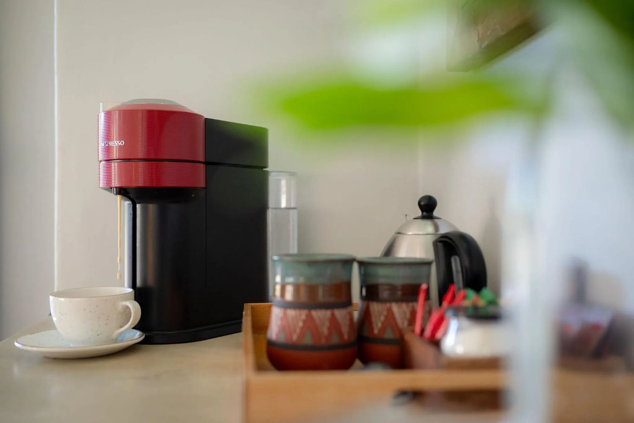 Coffee/tea facilities in Rafiki Bush Lodge