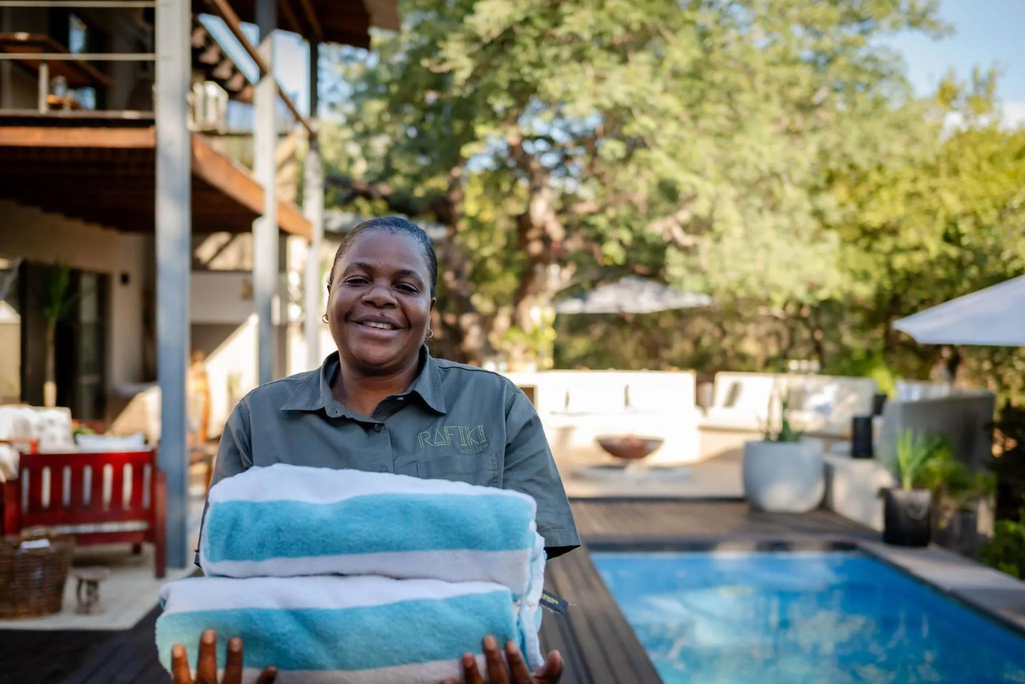 Staff in Rafiki Bush Lodge