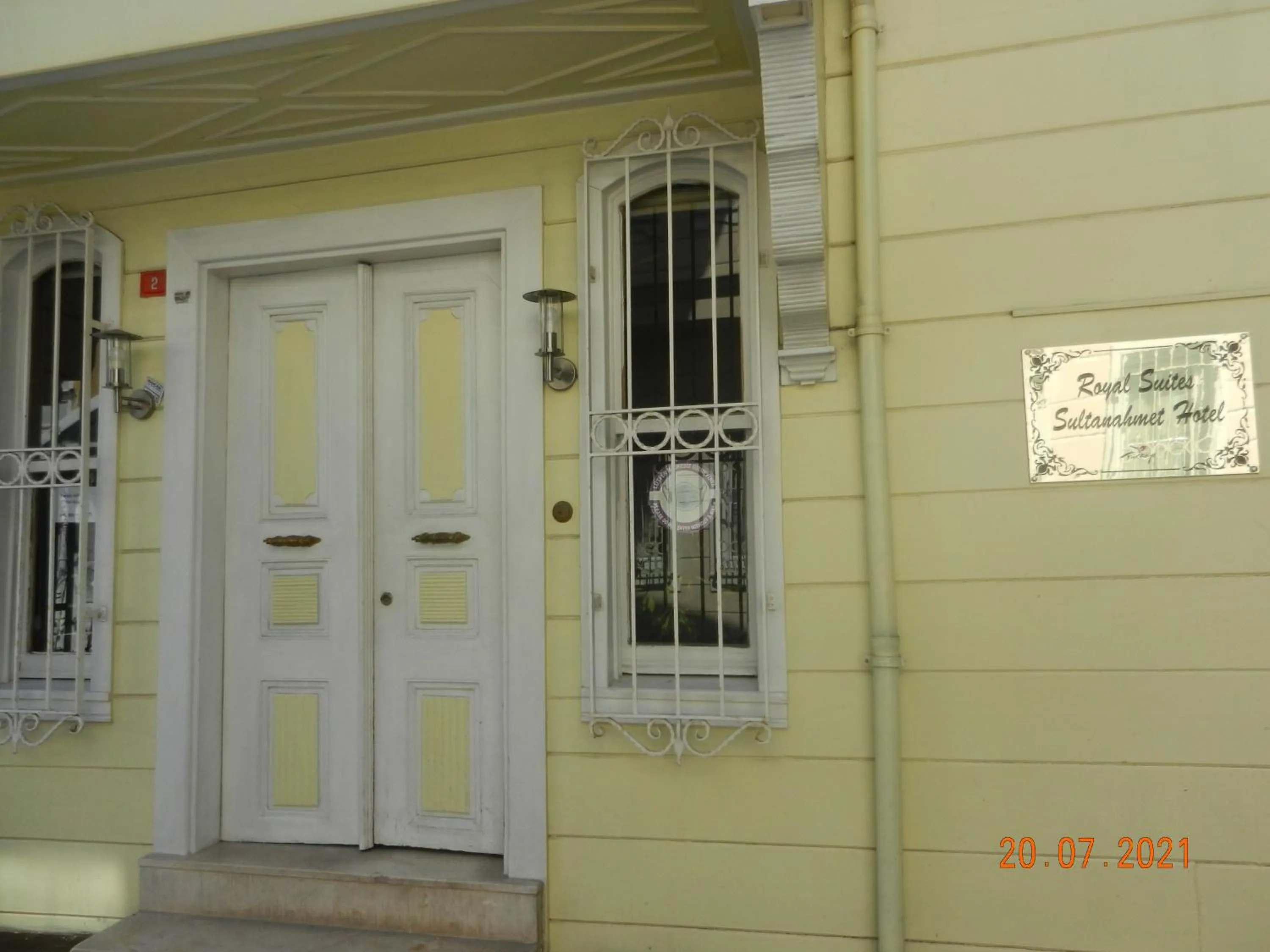 Facade/entrance in Royal Suites Sultanahmet