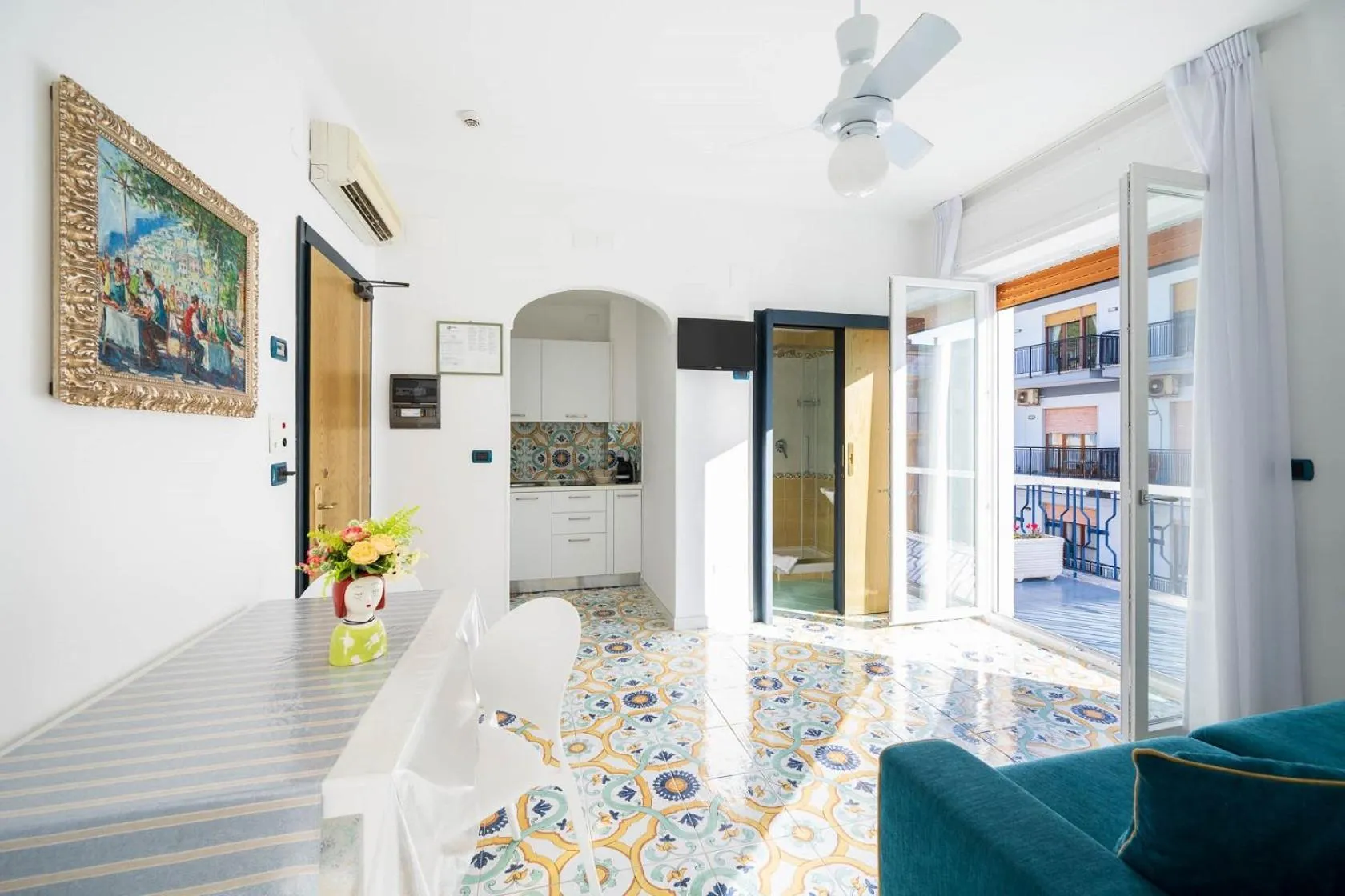 Bed in La Residenza Aparthotel