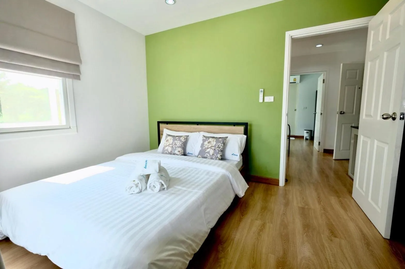 Bed in Living at Sphere Family room