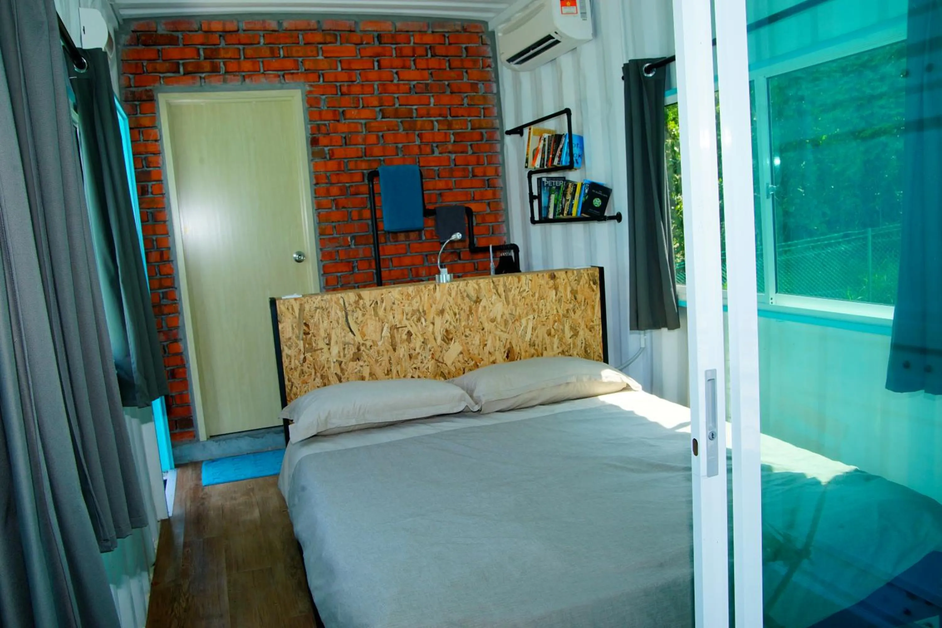 Bed in Sarang by the brook