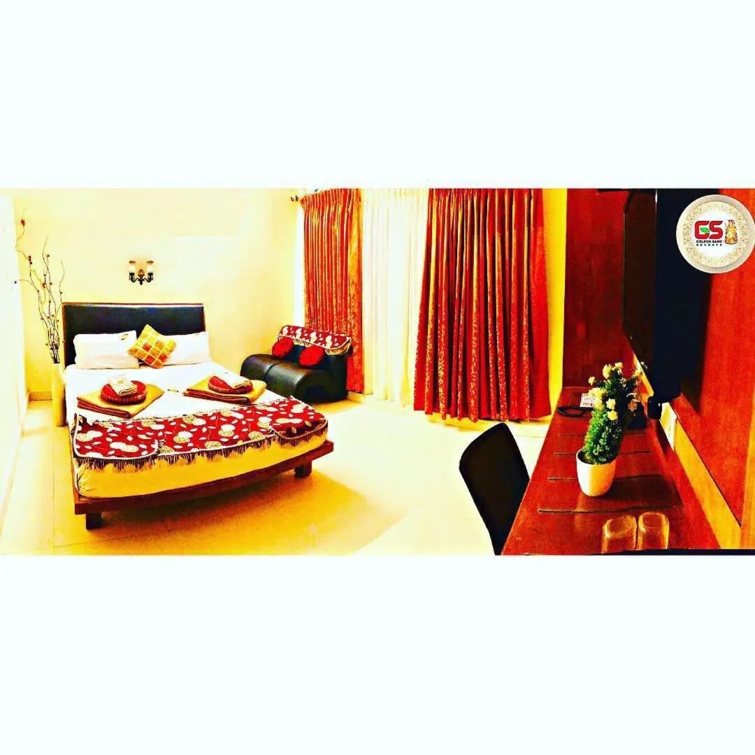 Bed in Hotel Golden Sand