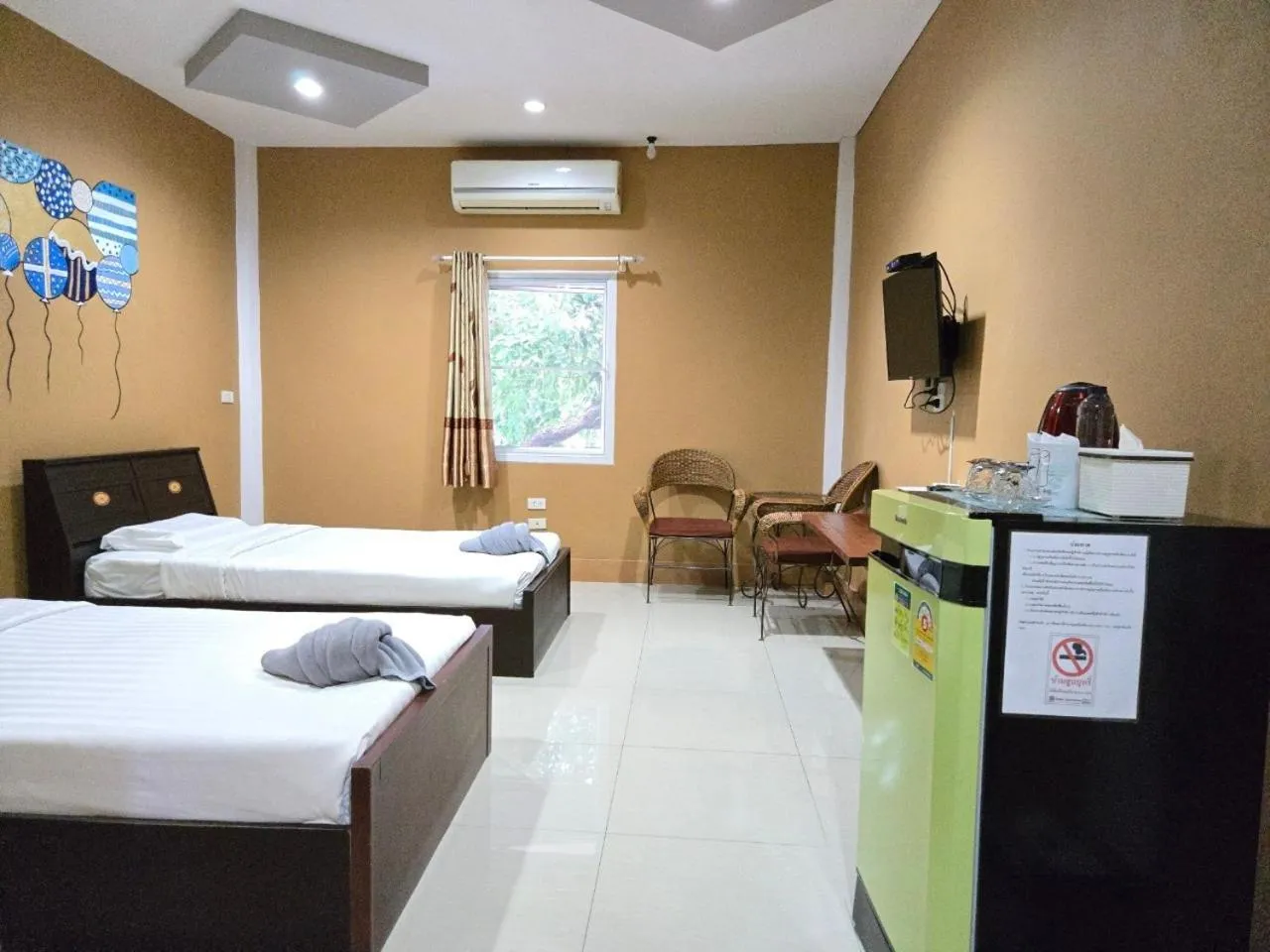 Bed in Suwanna Riverside