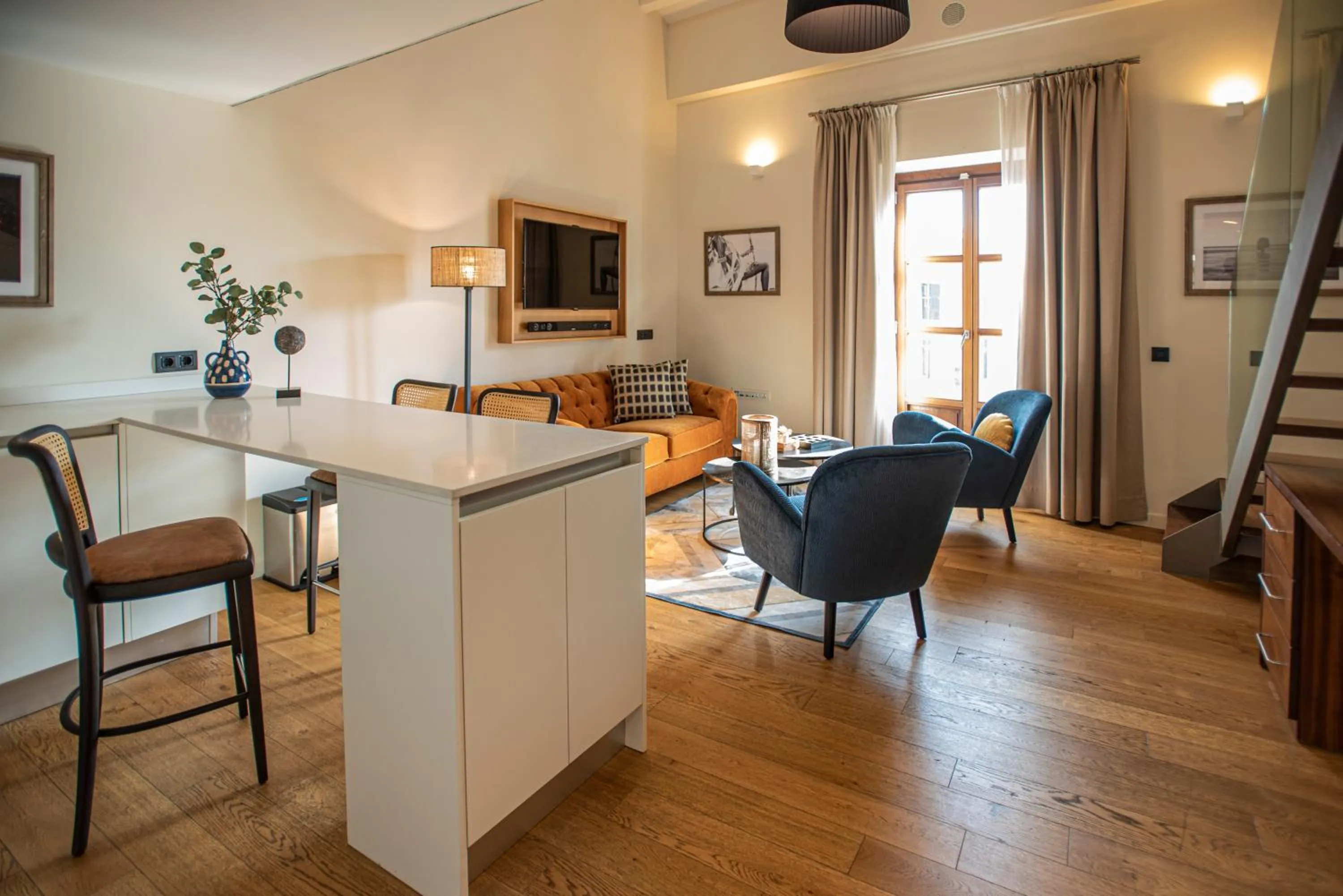 Living room in Palma Suites