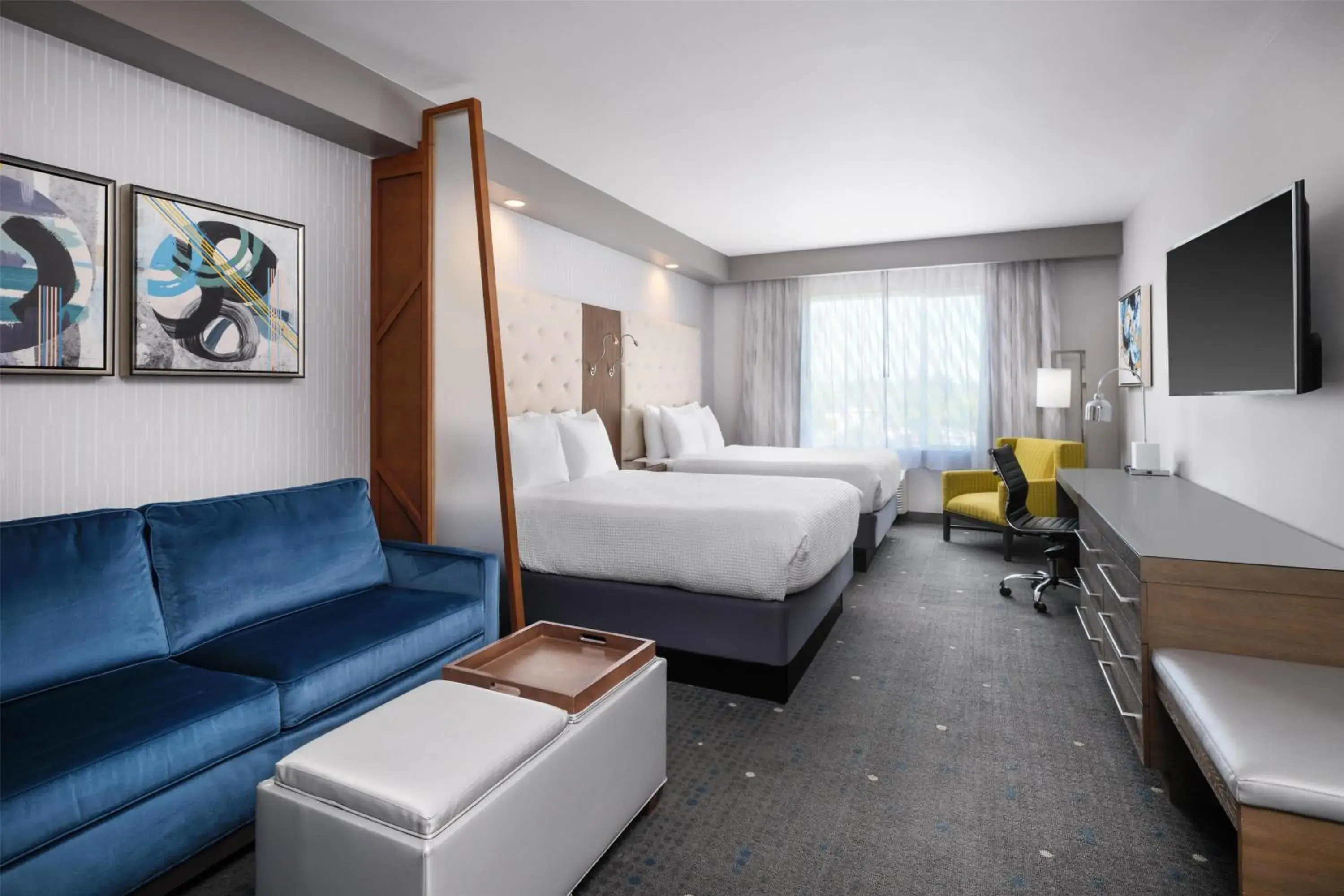 Queen Room with Two Queen Beds - Shower Only in Best Western Premier Hotel at Fisher's Landing Queen Room with Two Queen Beds - Shower Only in Best Western Premier Hotel at Fisher's Landing