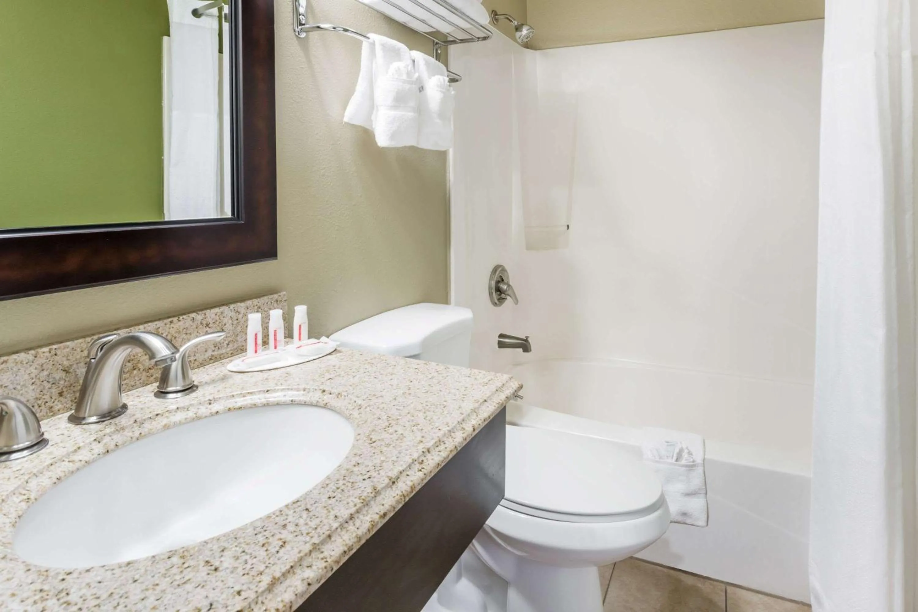 Bathroom in Super 8 by Wyndham Montrose