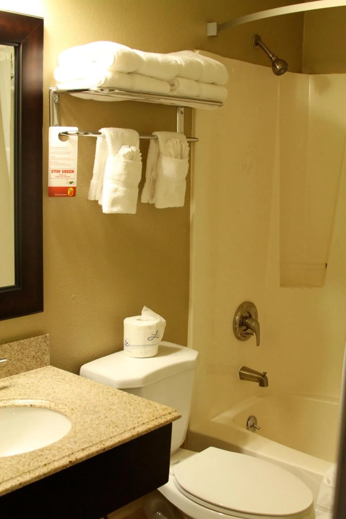 Bathroom in Super 8 by Wyndham Montrose