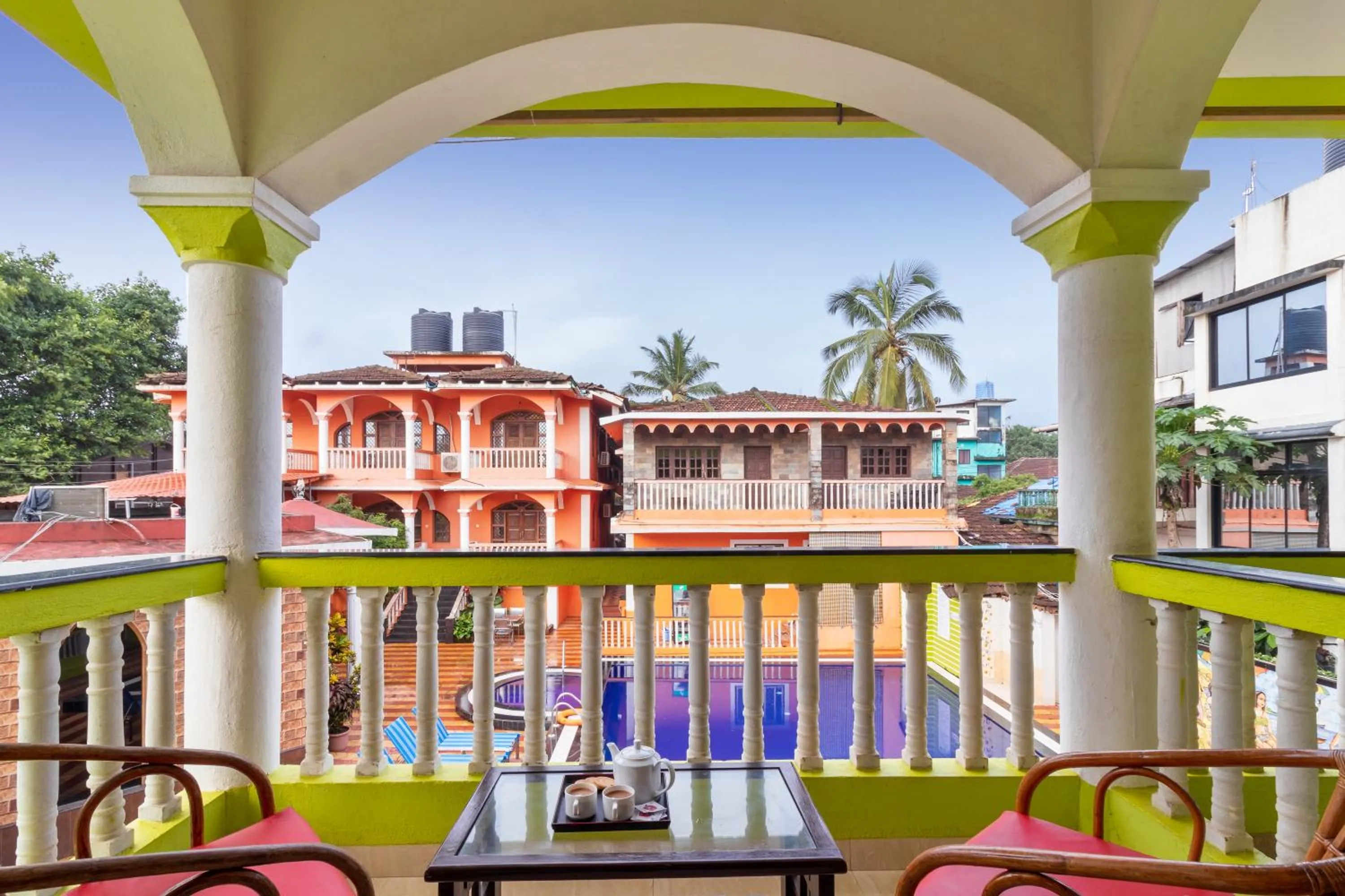Balcony/Terrace in Larios Beach Holidays