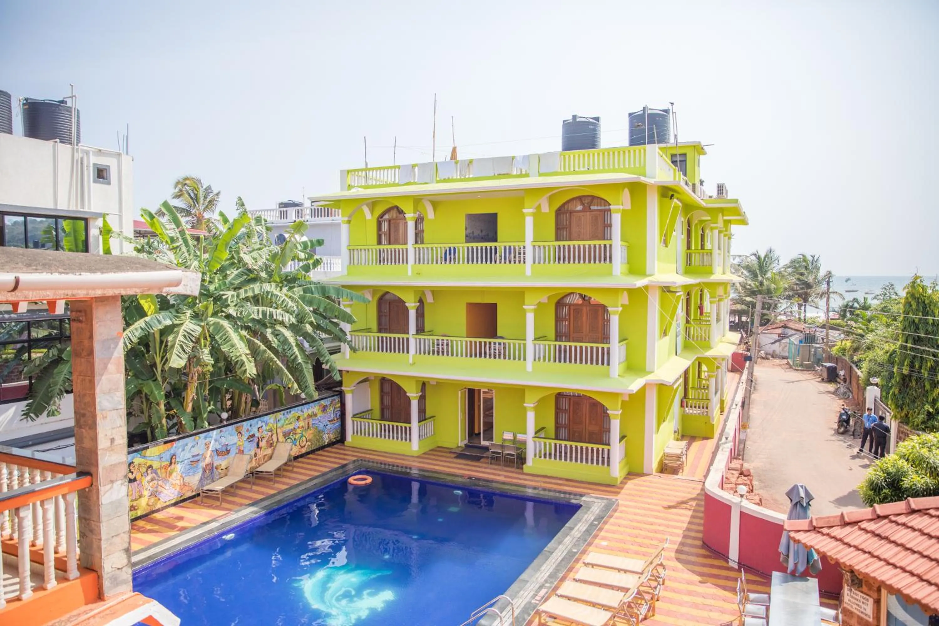 Property building in Larios Beach Holidays