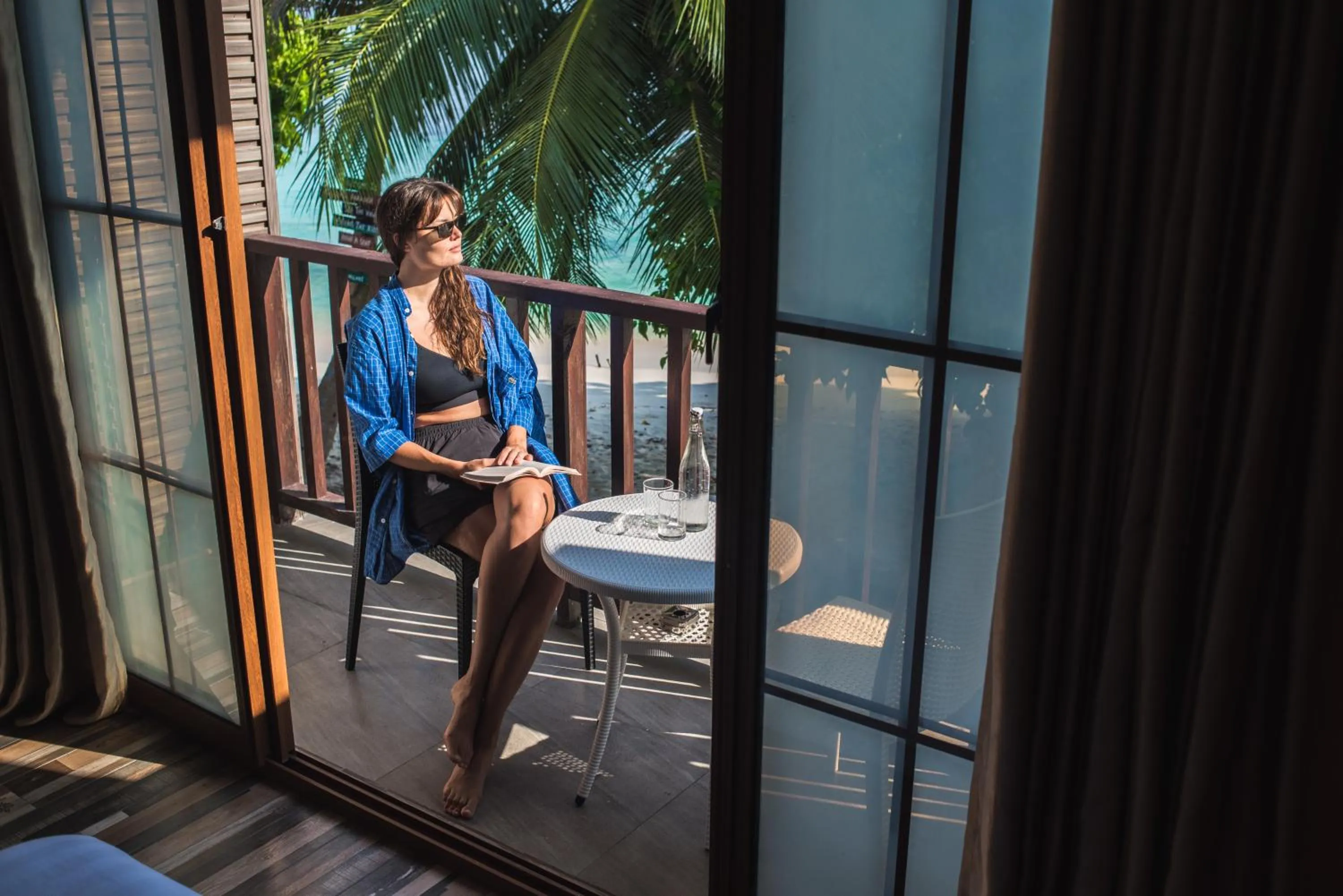 Patio in Thundi Village & Spa