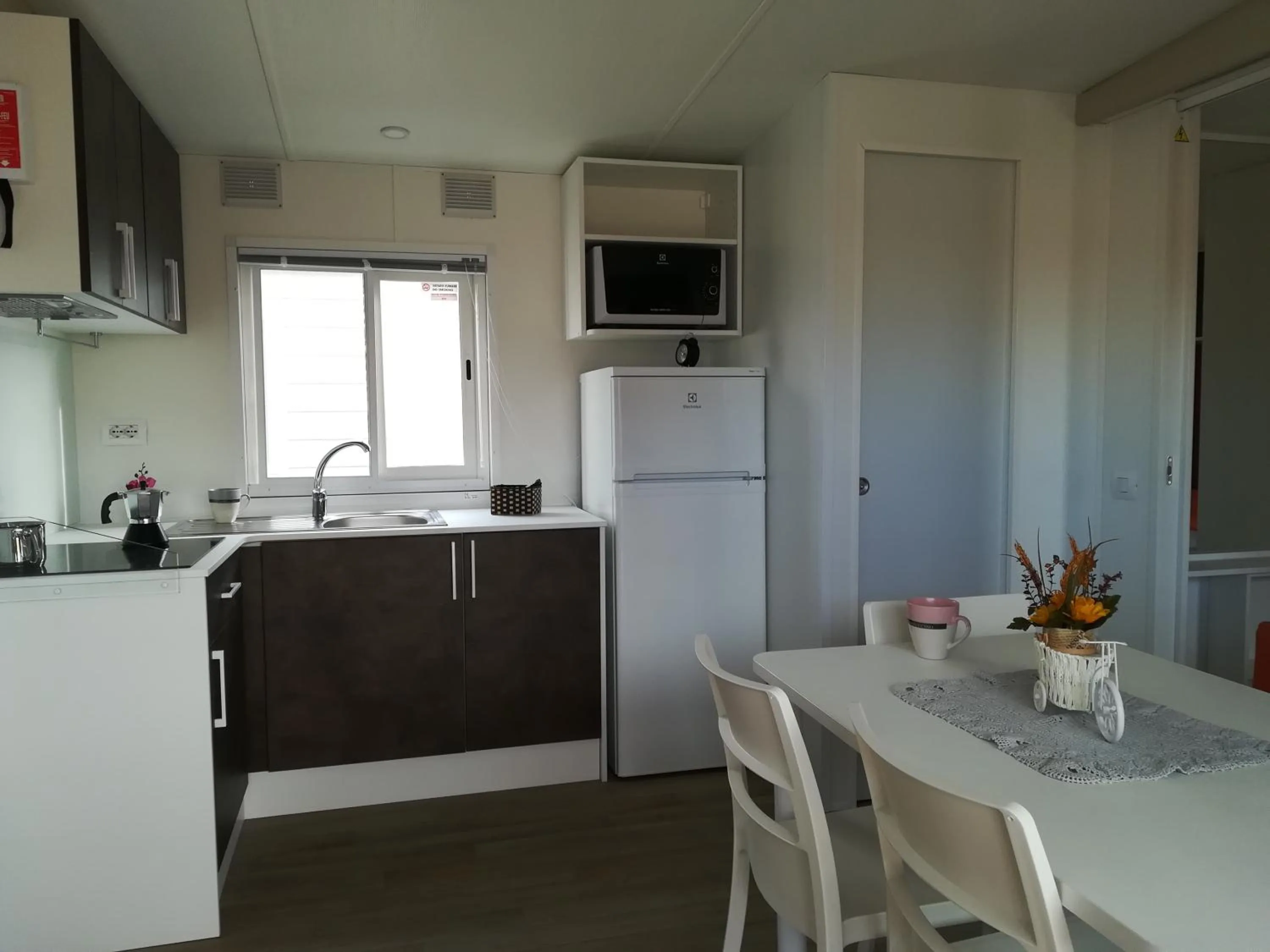 Kitchen or kitchenette in Camping Verona Village