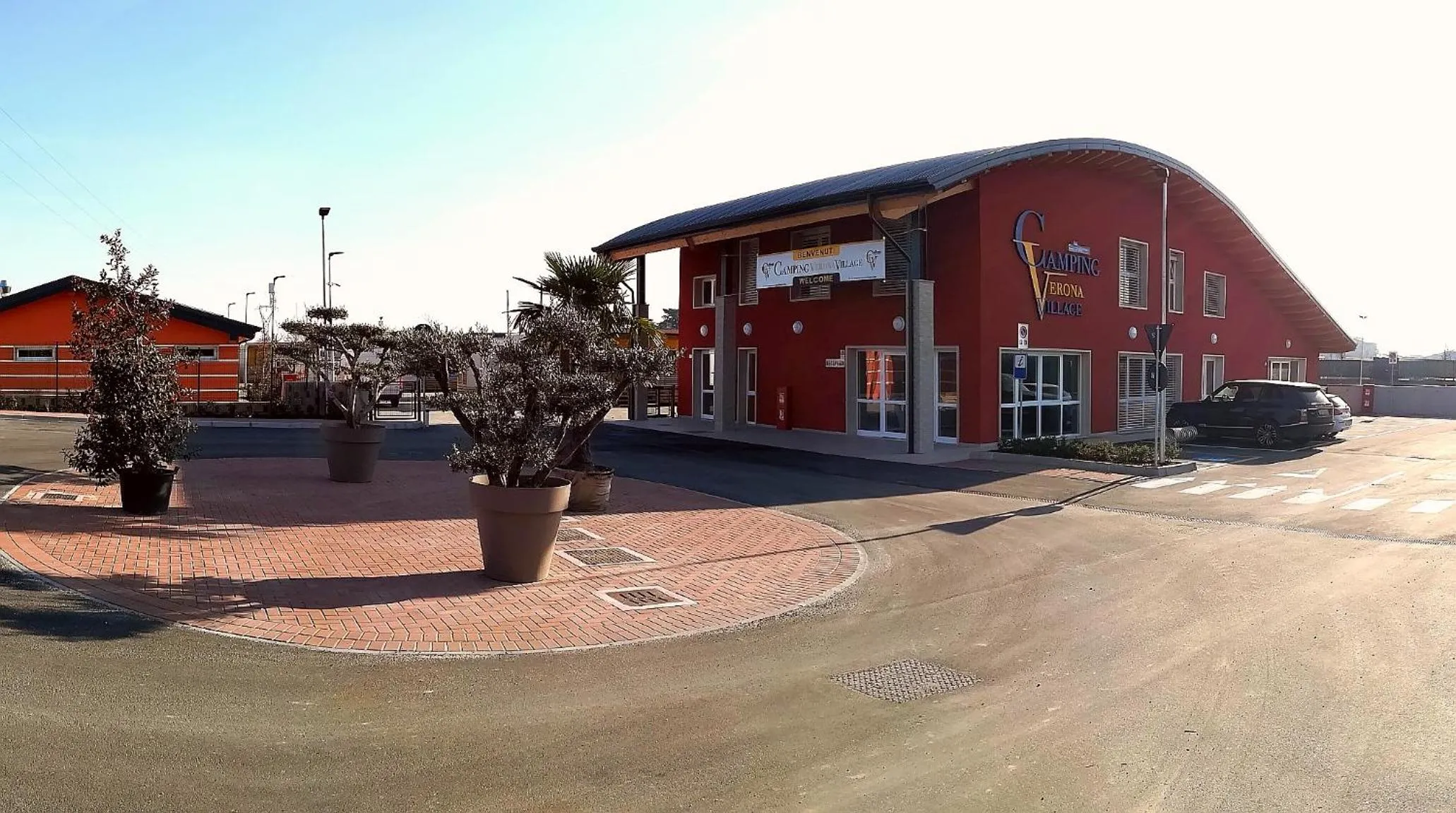 Facade/entrance in Camping Verona Village