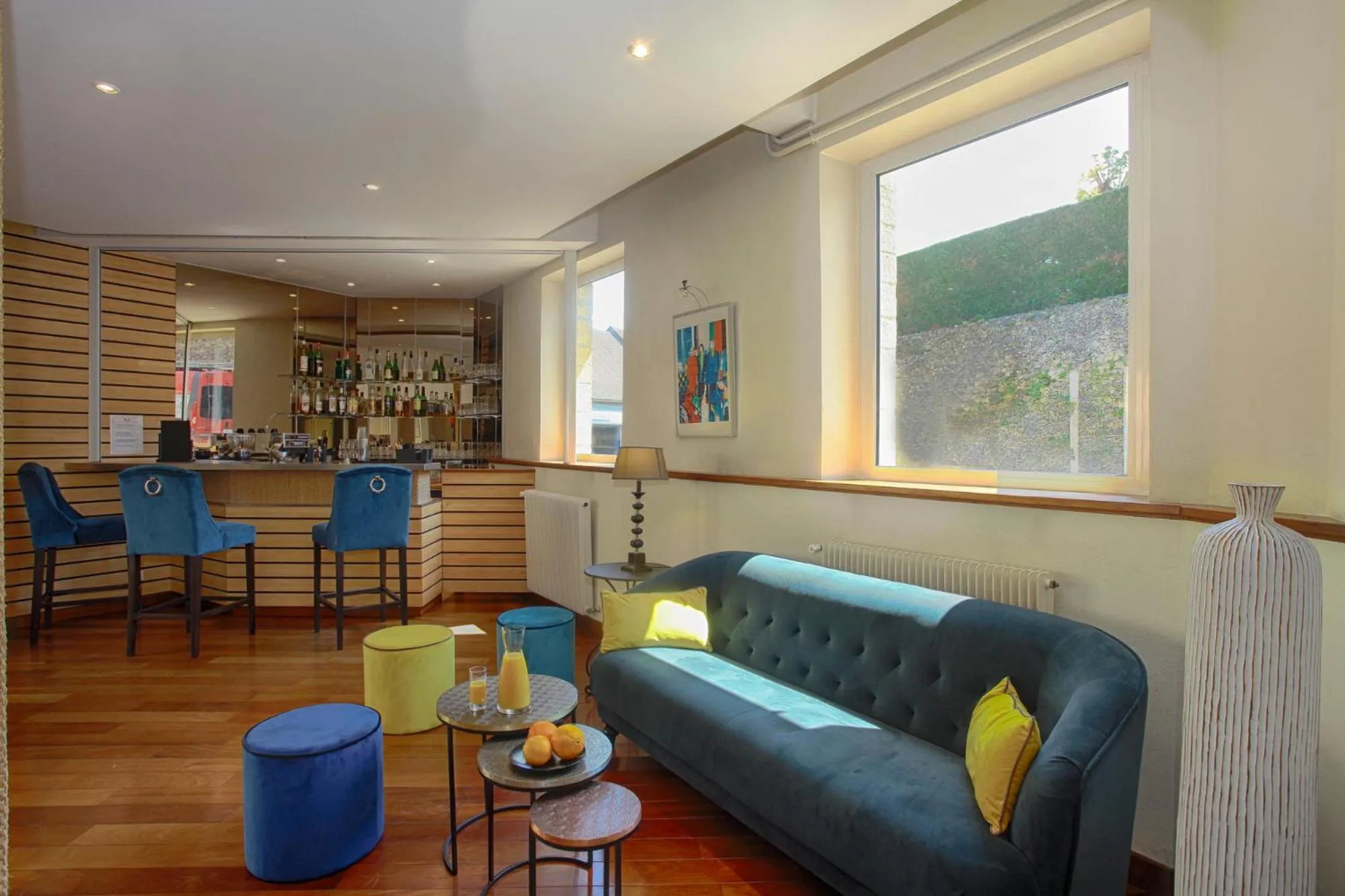 Living room in Hotel de Compostelle