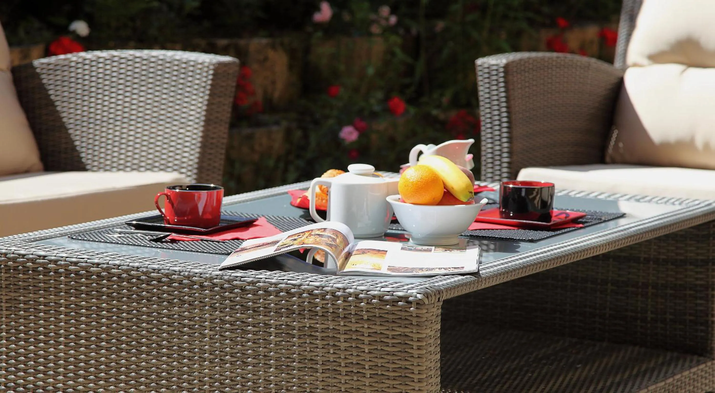 Patio in Hotel de Compostelle