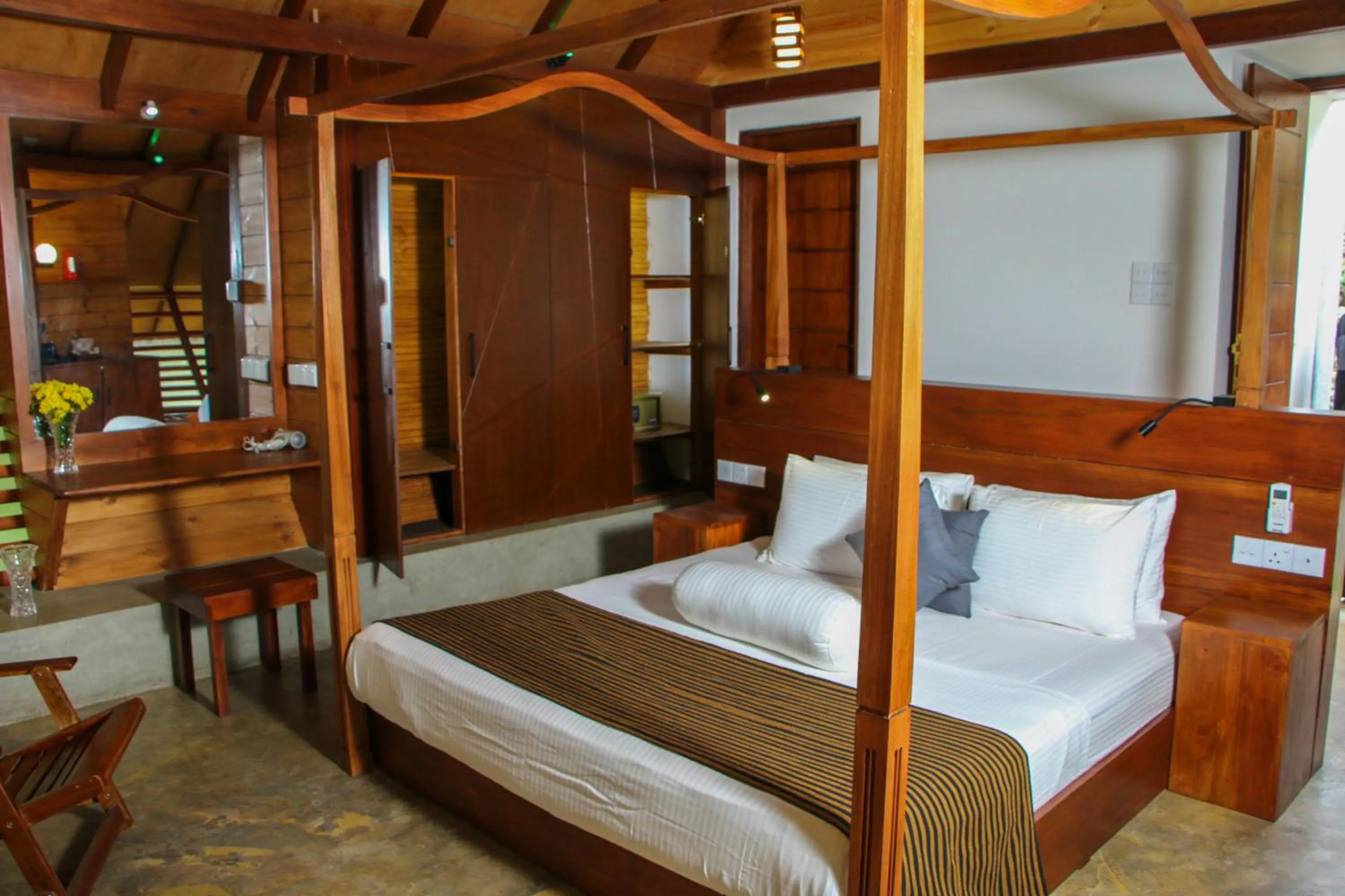 Bed in Aloft Grand Hotel Ella