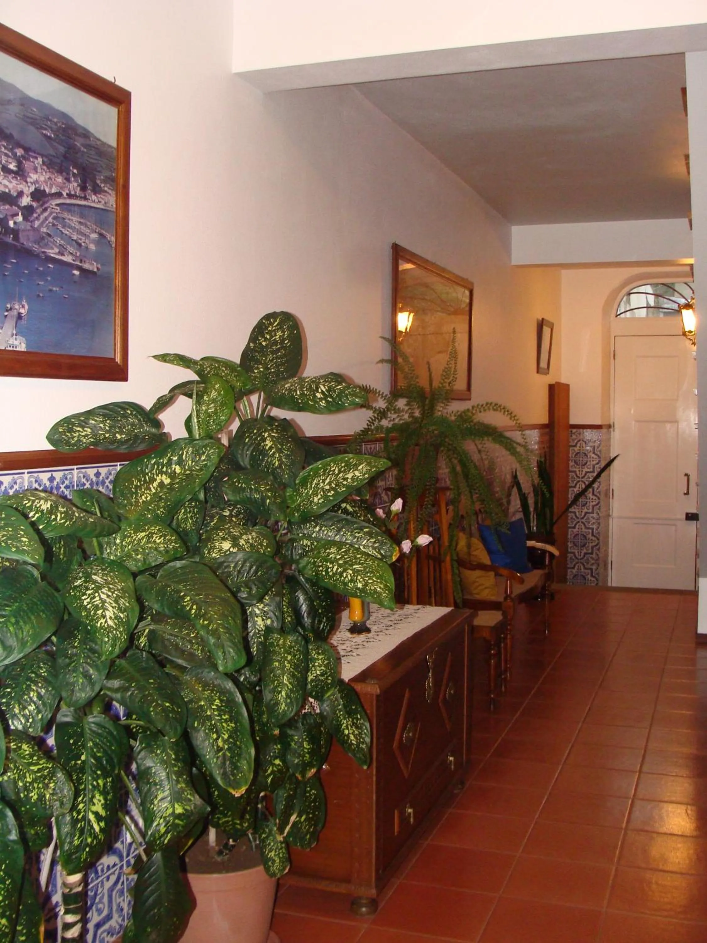 Lobby or reception in Apartamentos São João