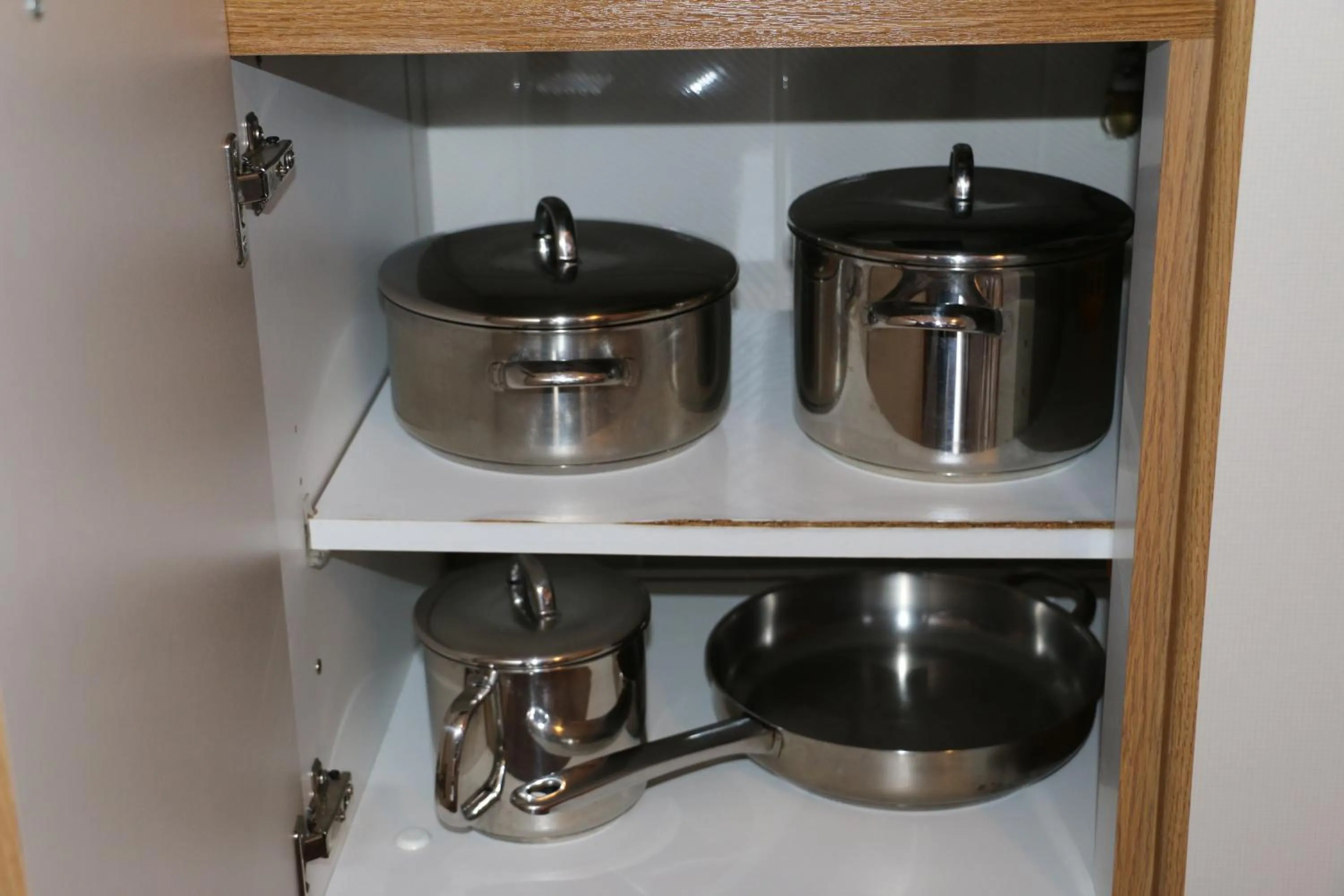 Kitchen or kitchenette in Apartamentos São João