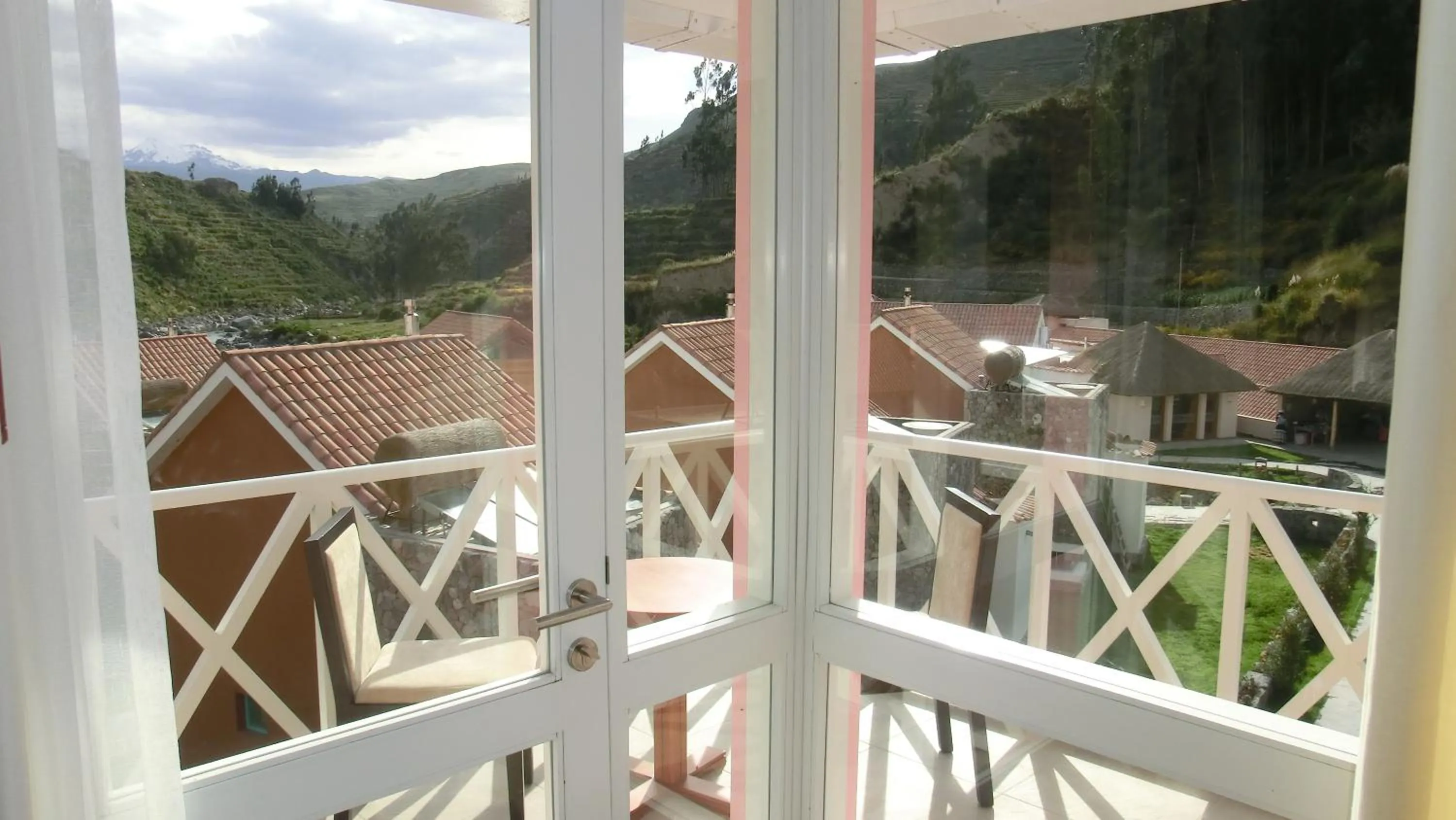 Decorative detail in Aranwa Pueblito Encantado del Colca