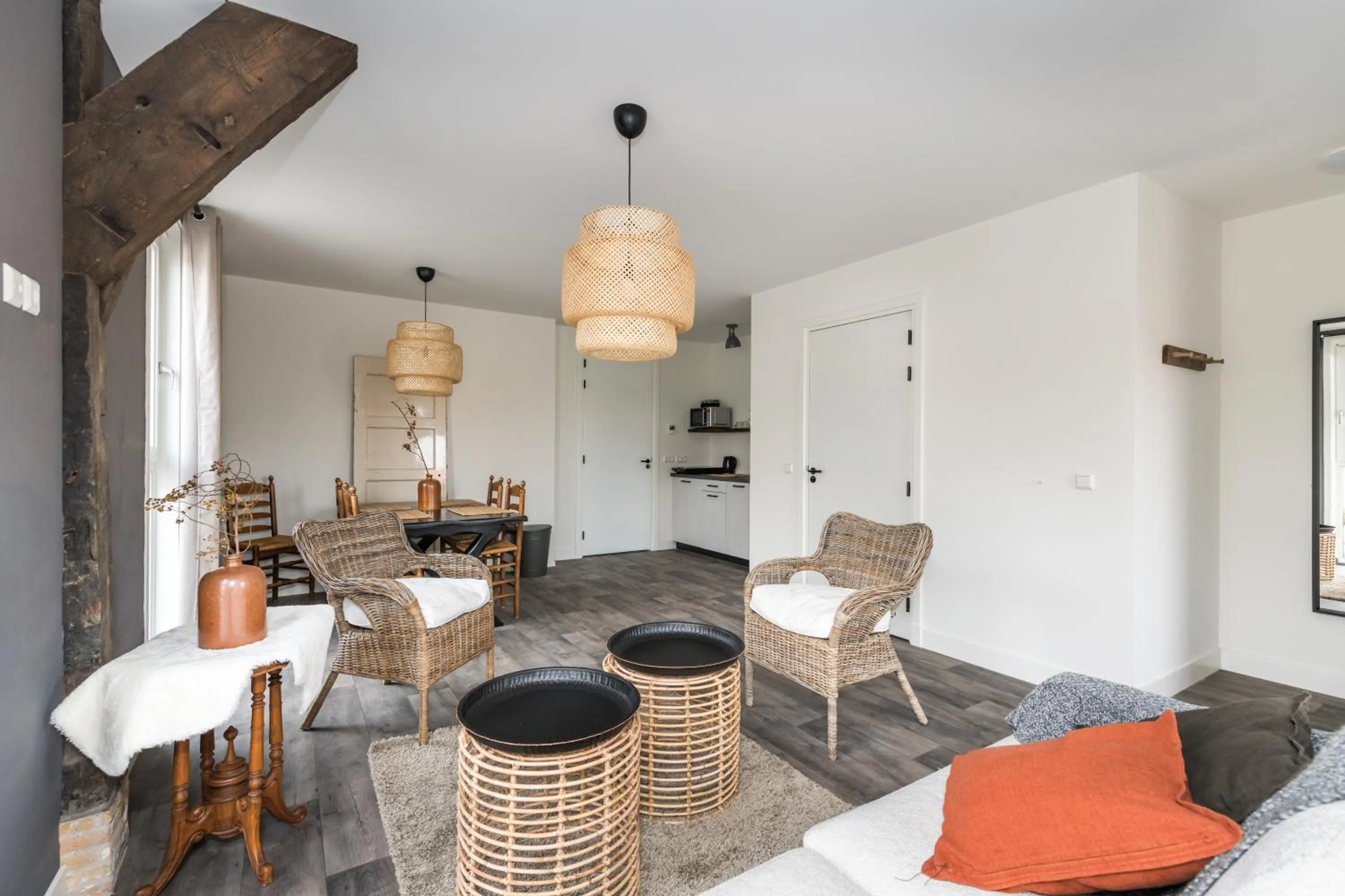 Living room in De Meulestee