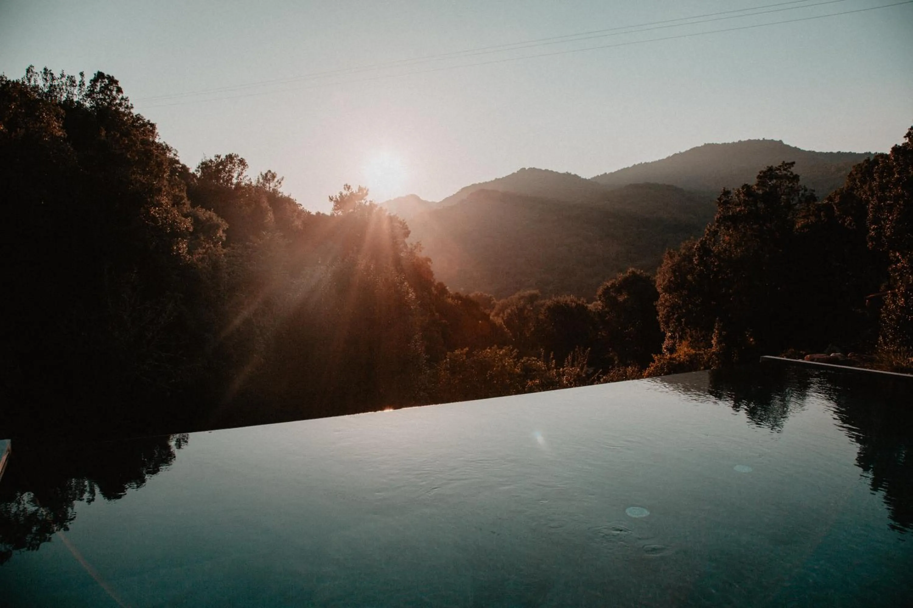 Swimming pool in L'Aiglon