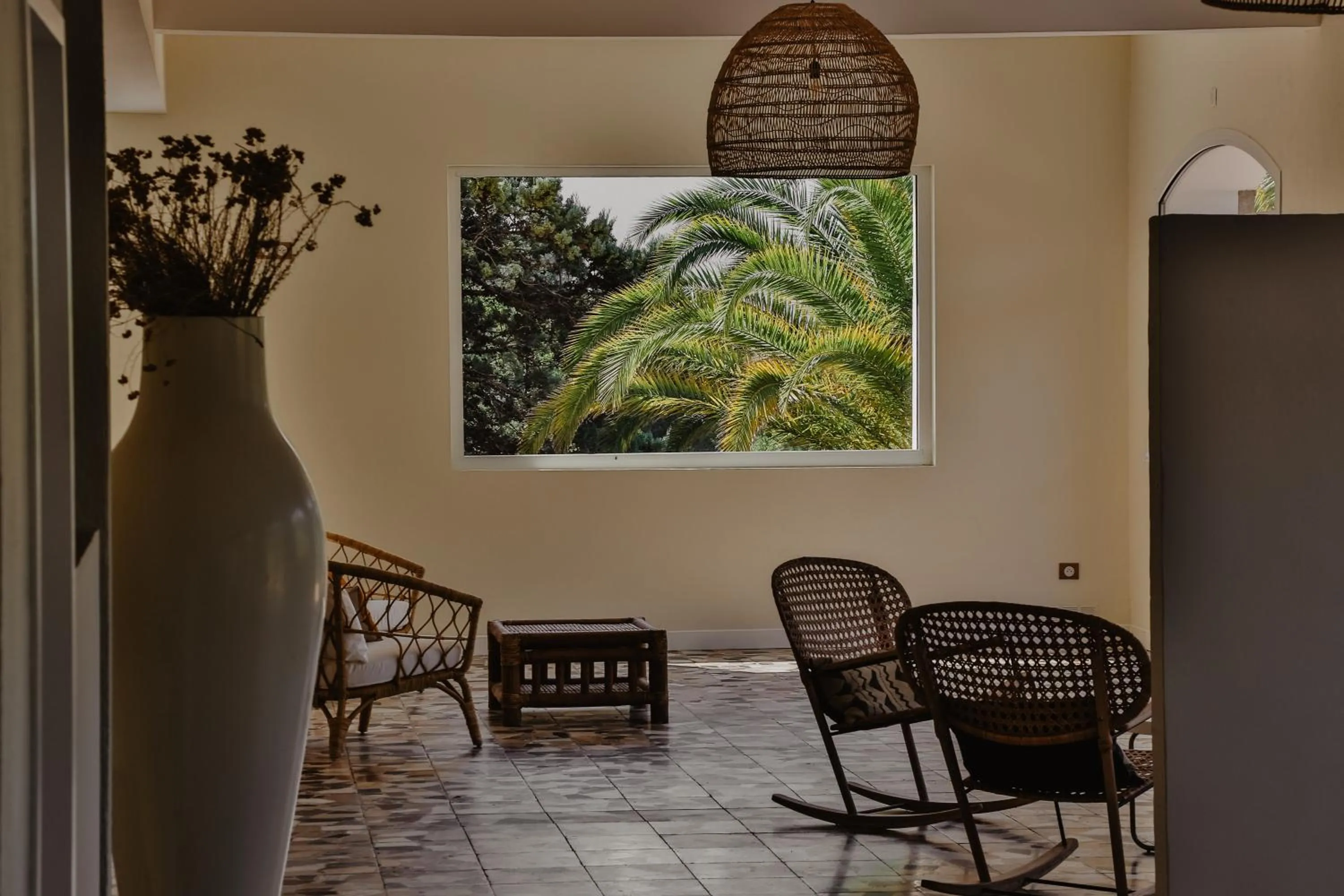 Lobby or reception in L'Aiglon