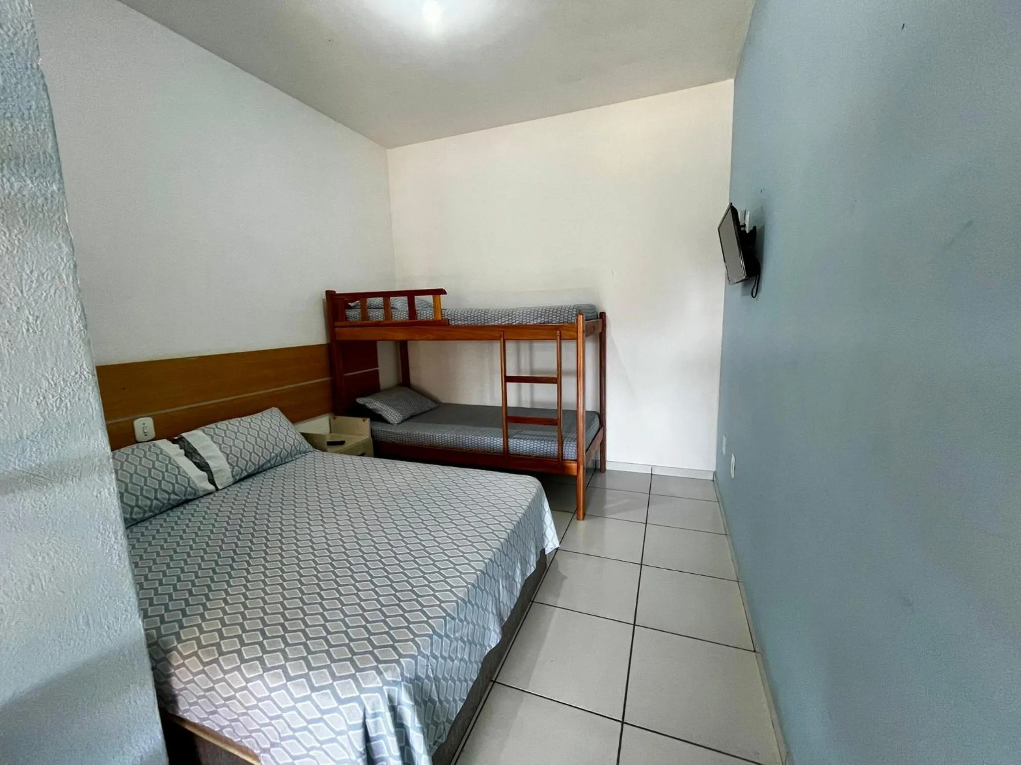 Bed in Pousada da Rose