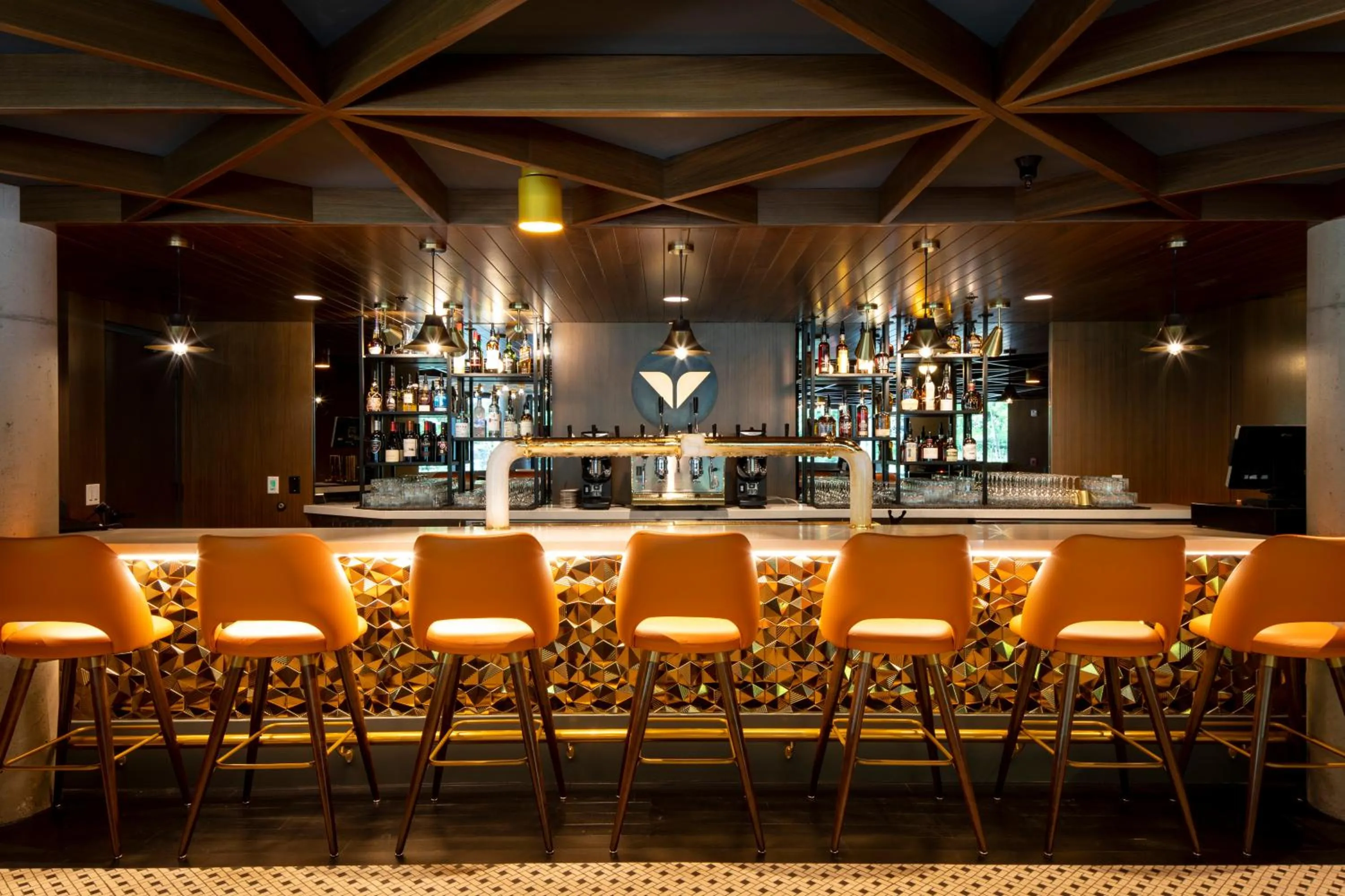 Lounge or bar in Cliff Lodge and Spa