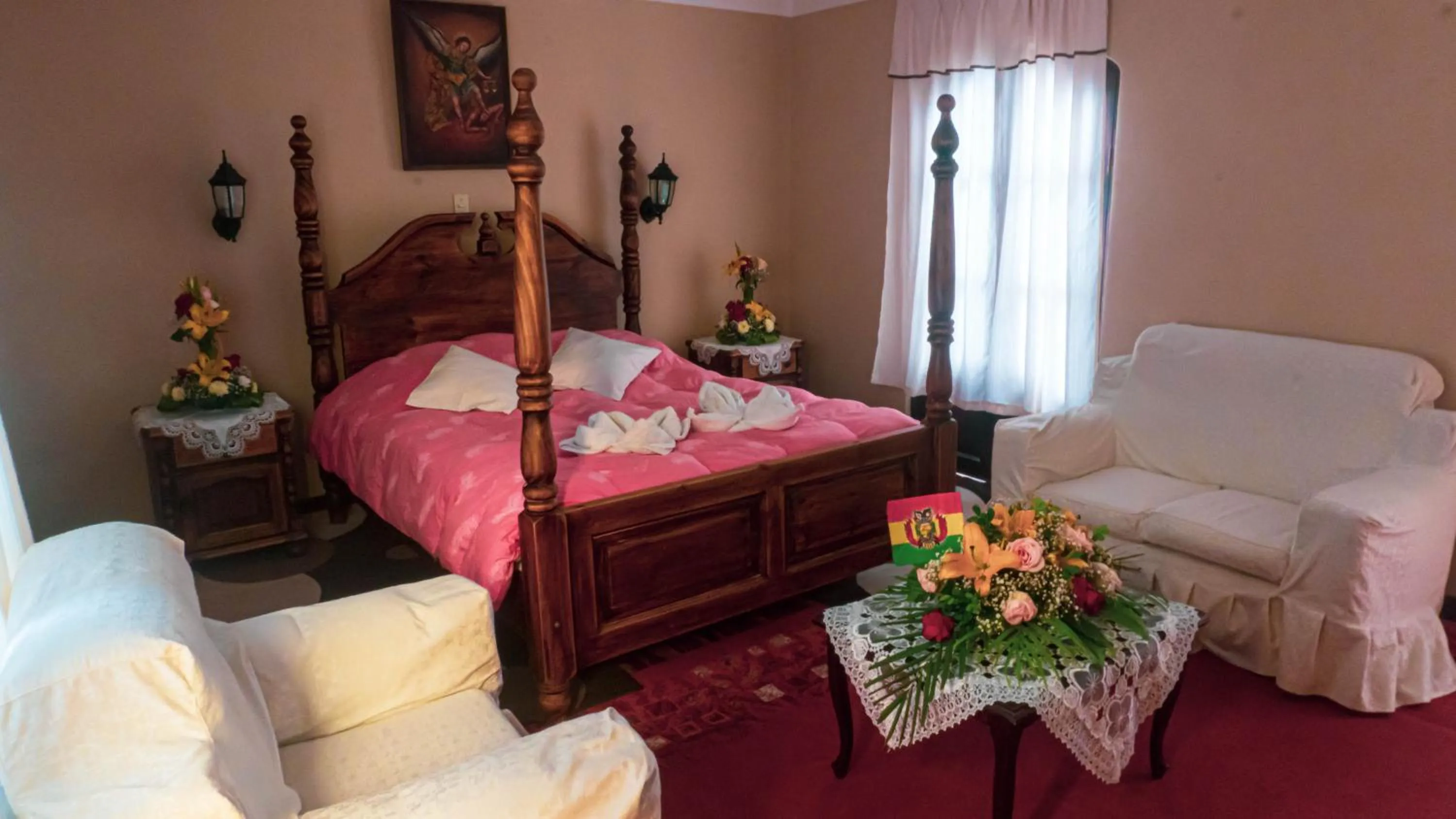 Bed in Hostal La Magia de Uyuni