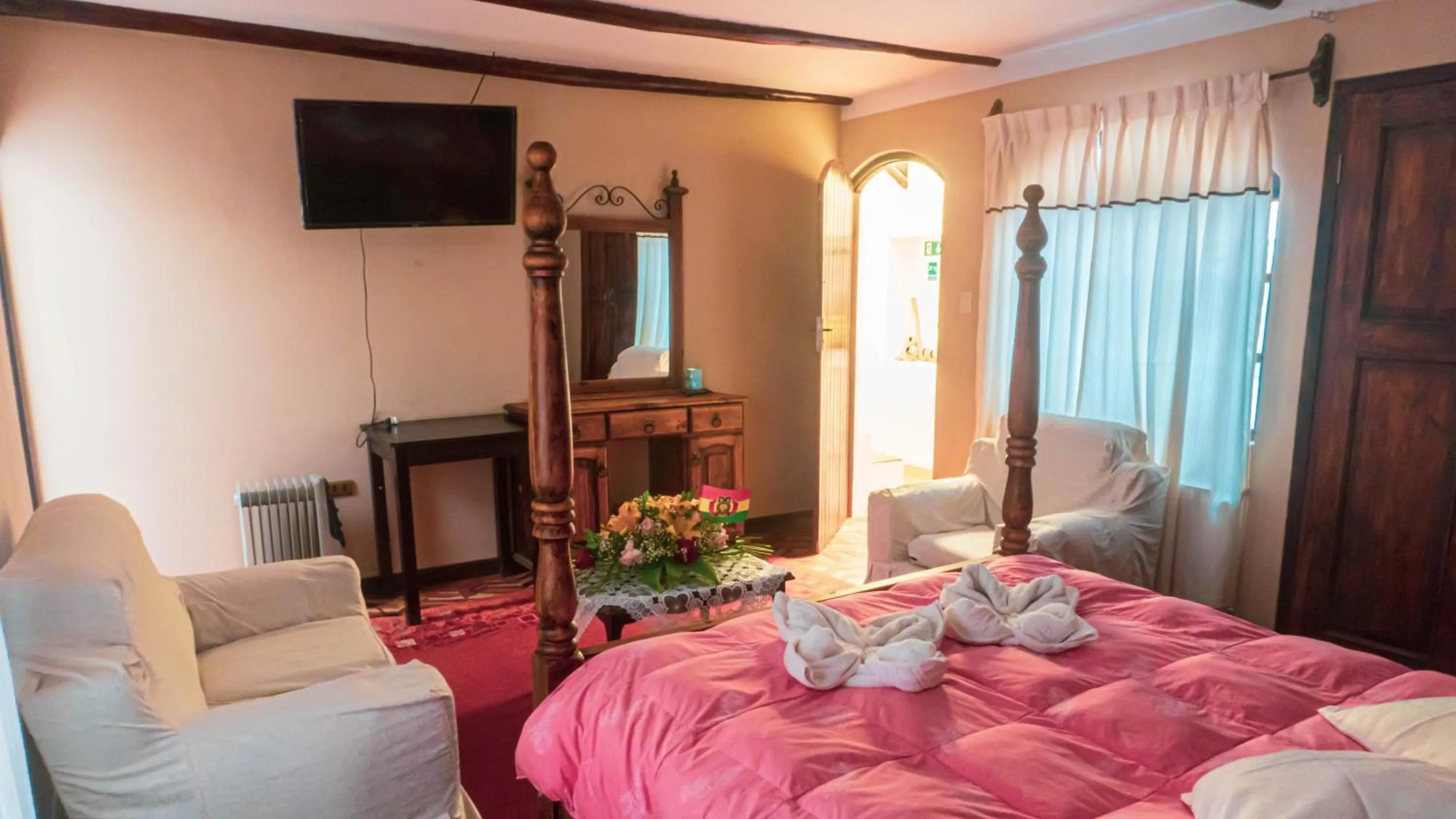 Bed in Hostal La Magia de Uyuni