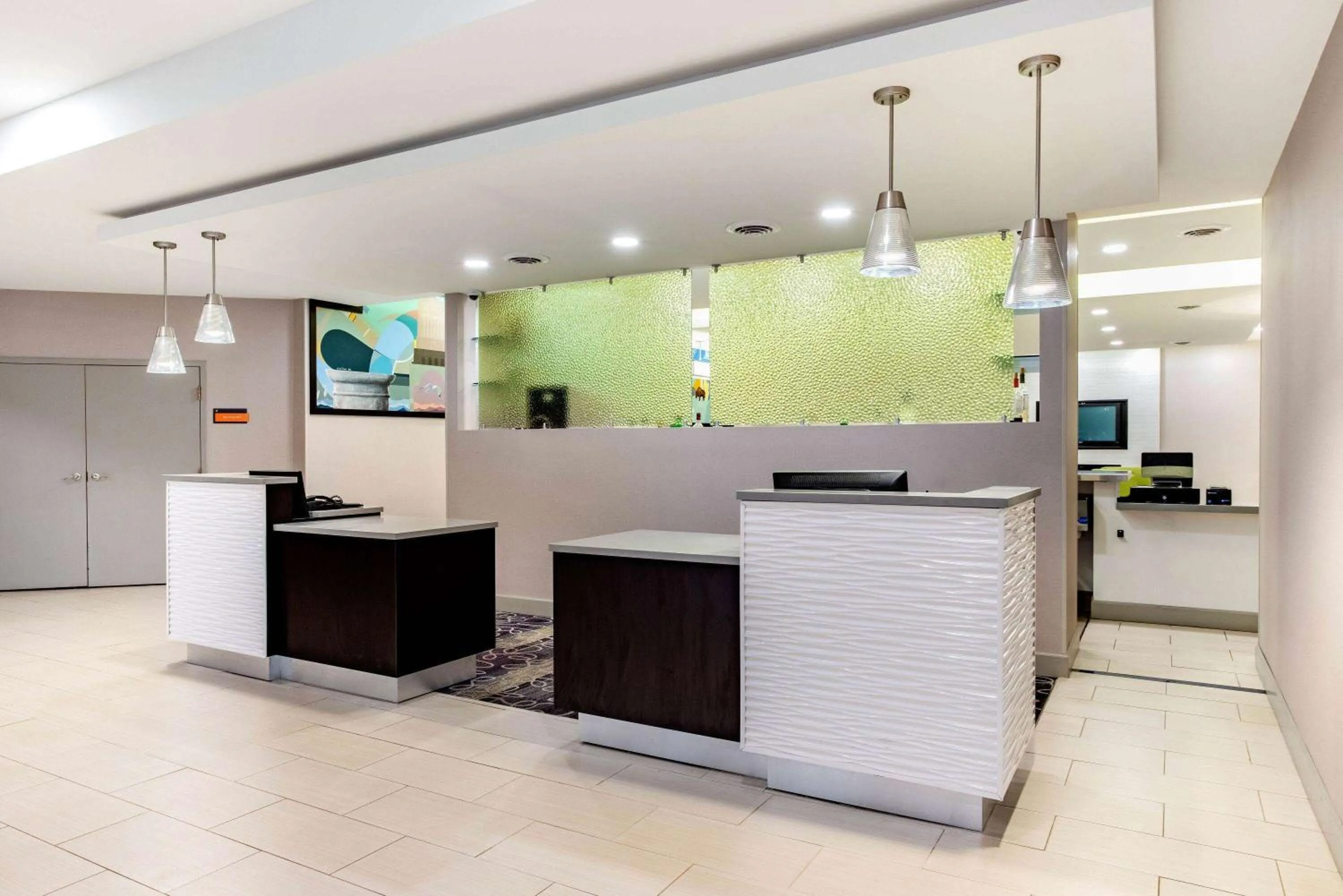 Lobby or reception in La Quinta by Wyndham Indianapolis South