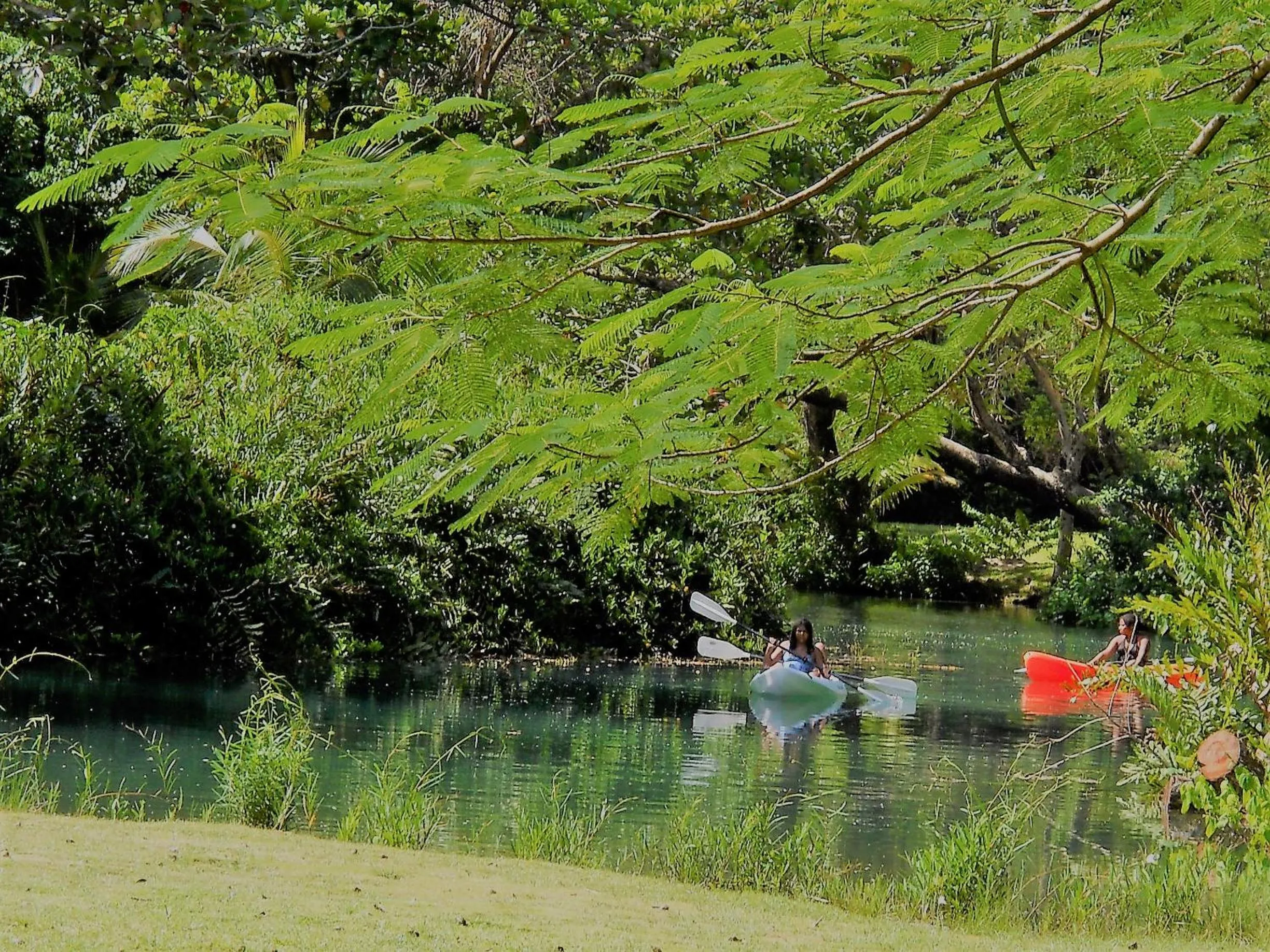 Lake view in Moon San Villa at the Blue Lagoon