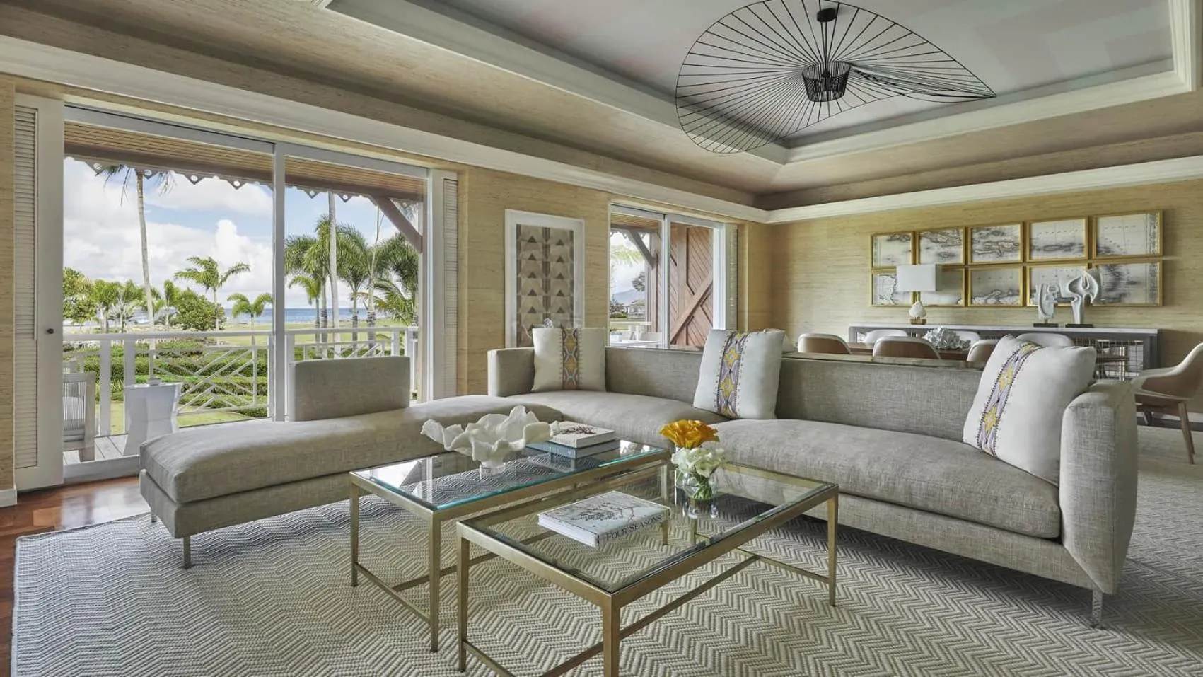 Living room in Four Seasons Resort Nevis