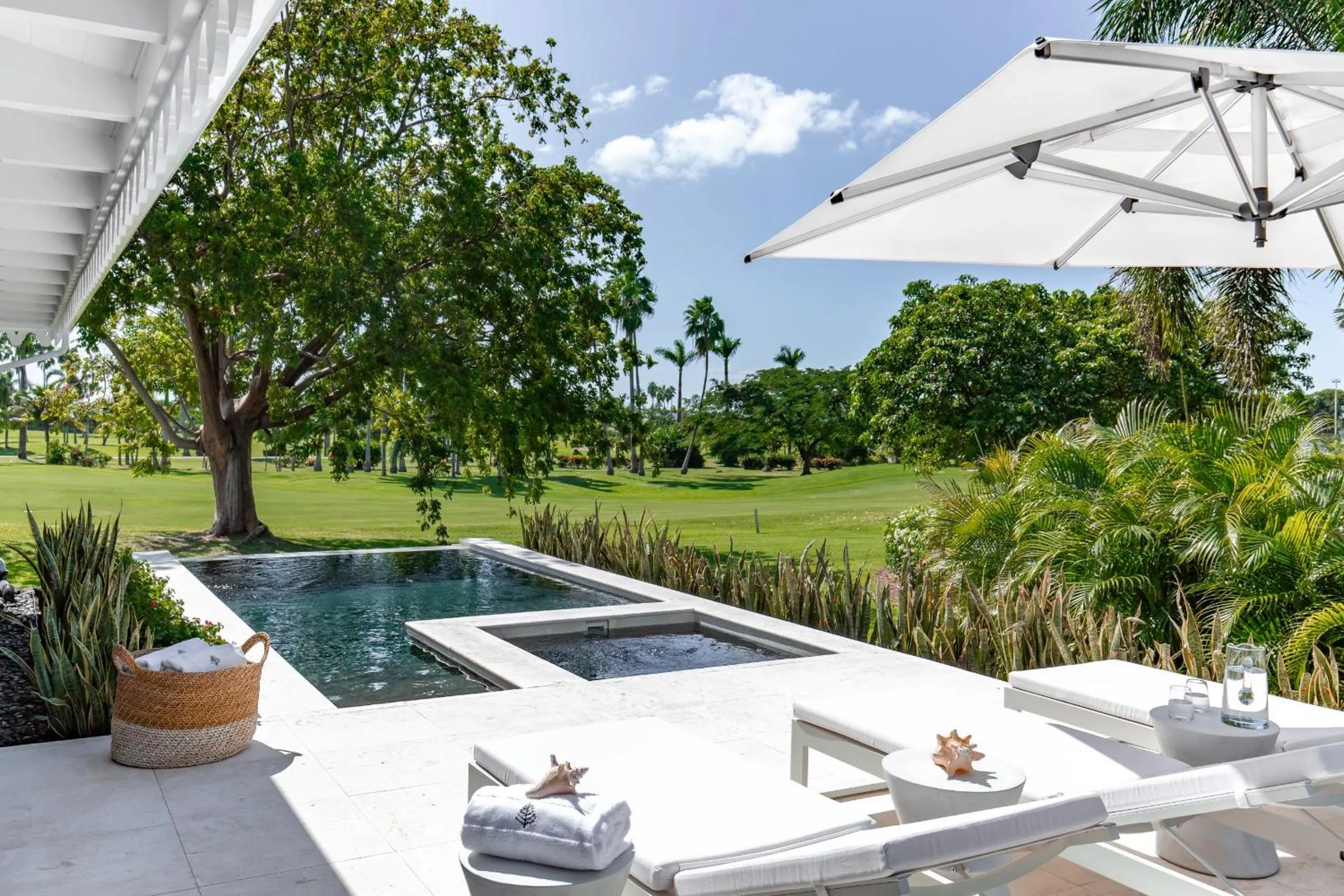 Patio in Four Seasons Resort Nevis