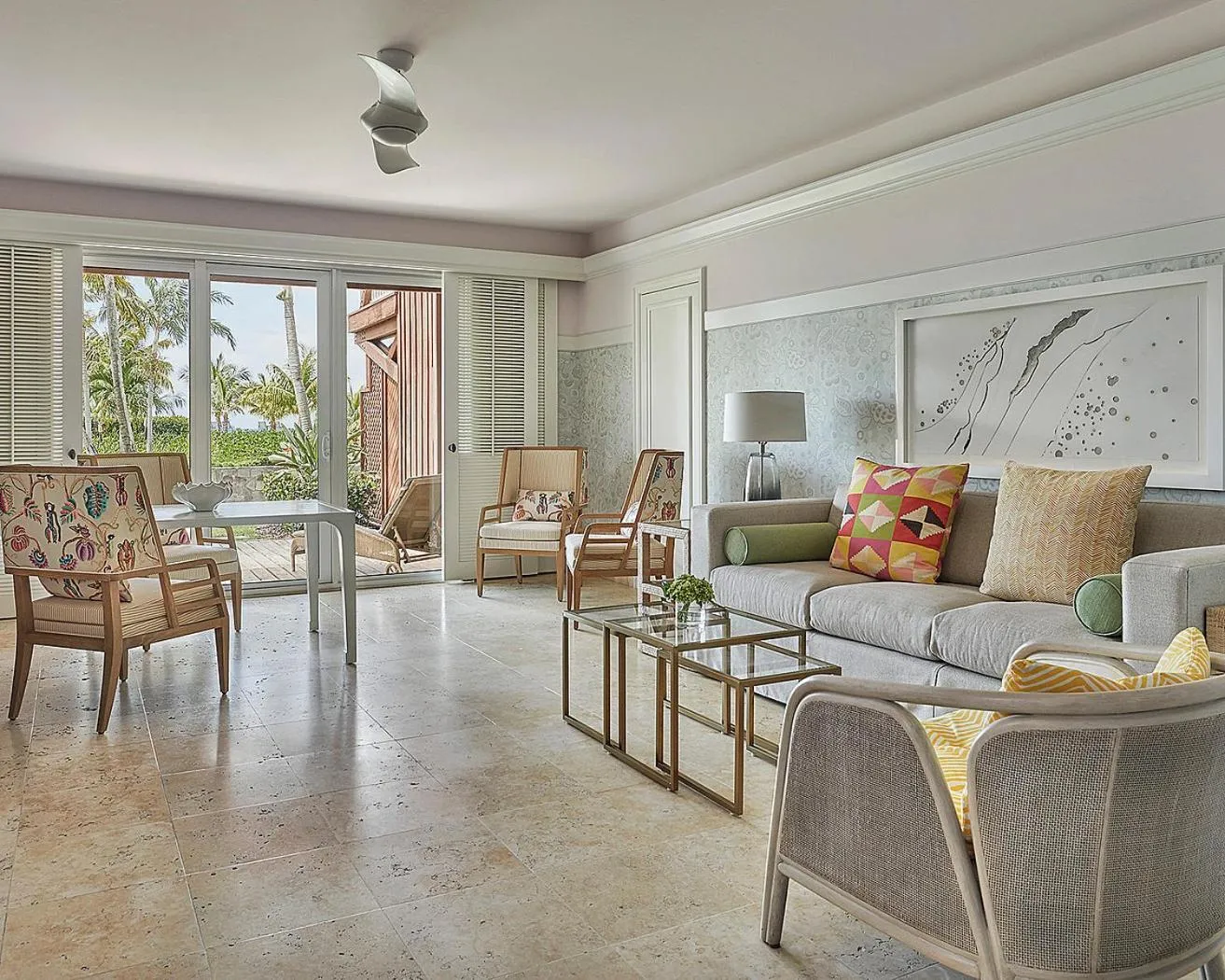 Living room in Four Seasons Resort Nevis