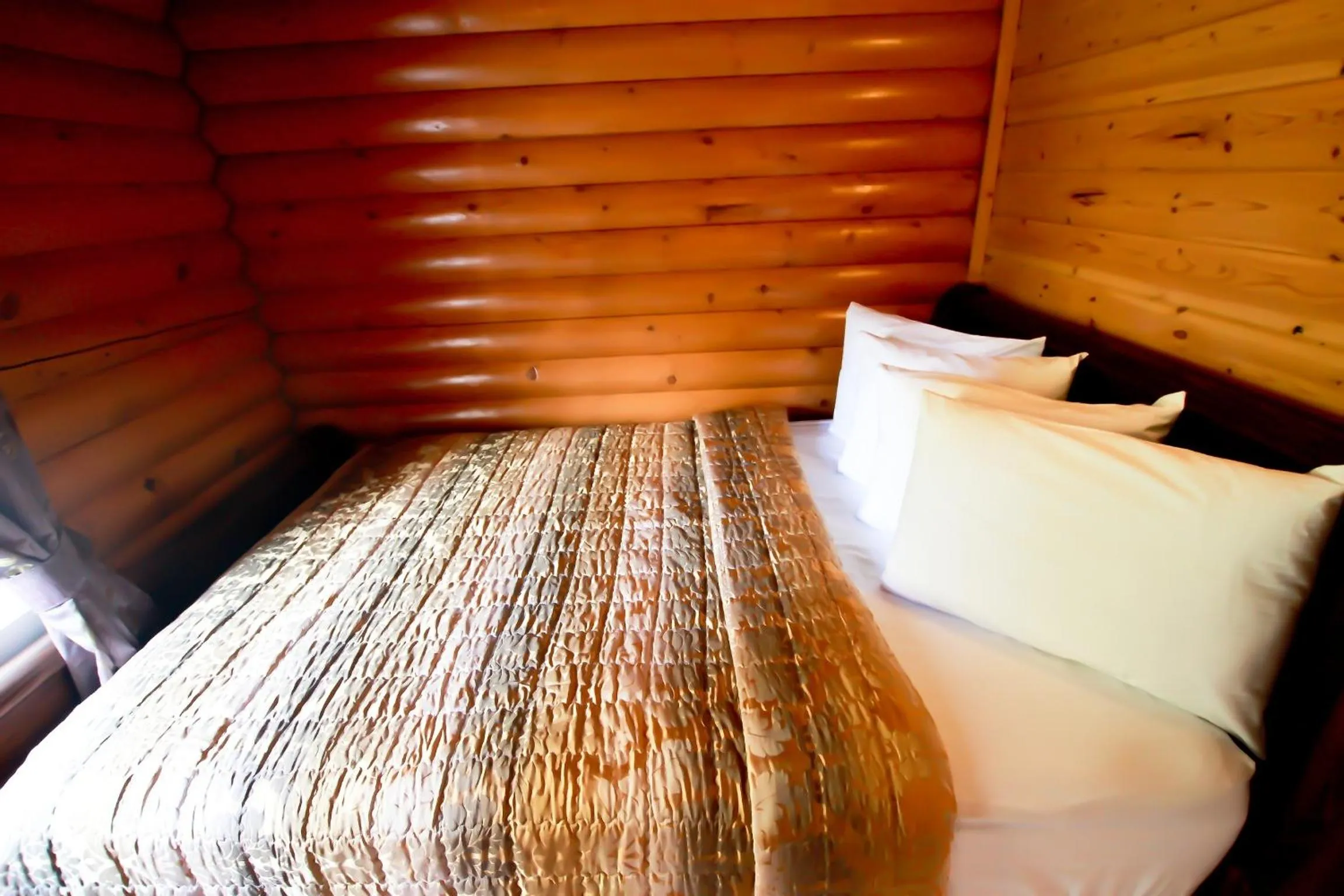 Bed in Mt. Revelstoke Alpine Chalets