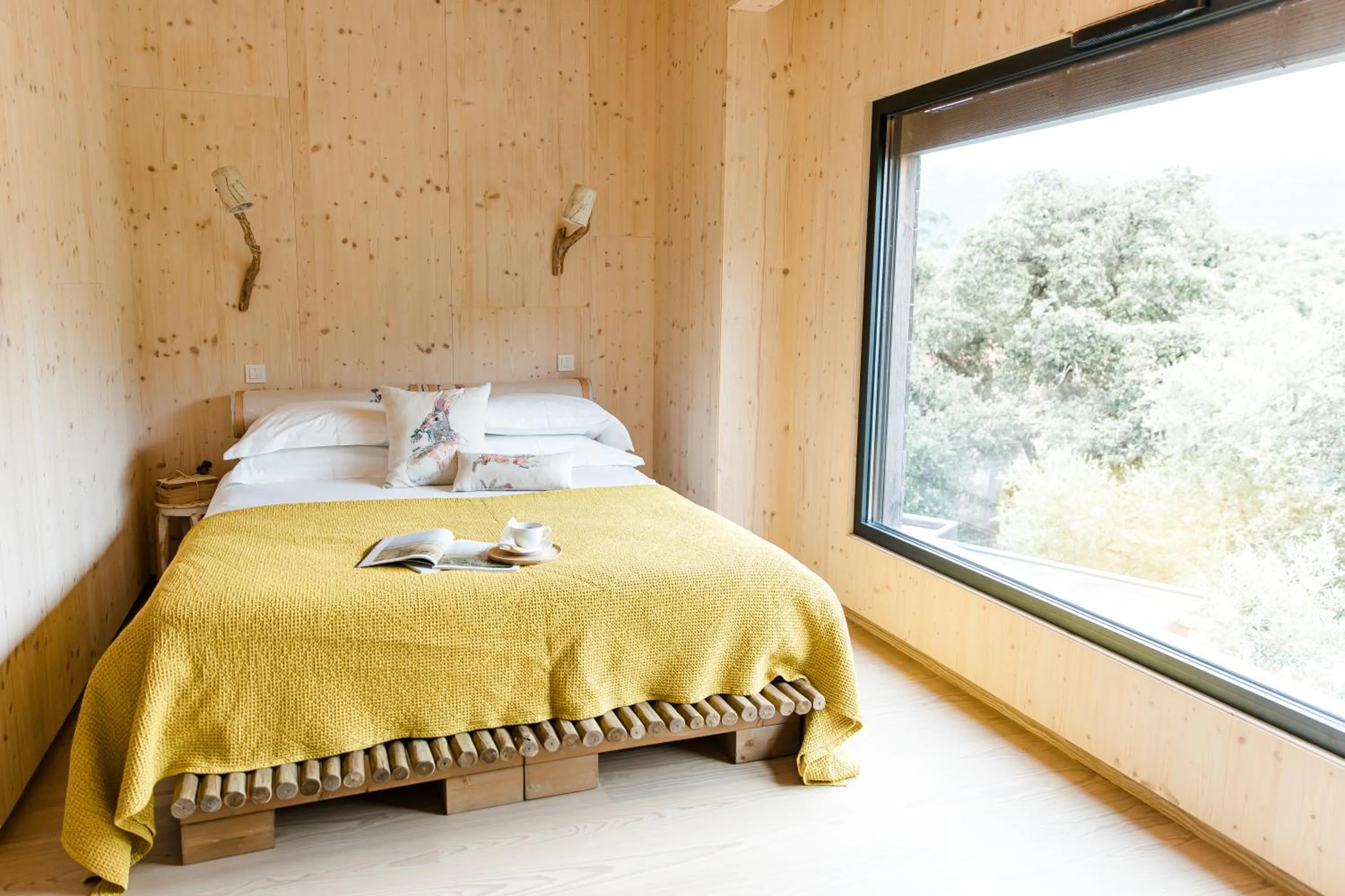 Bed in The Nest by Cooking and Nature