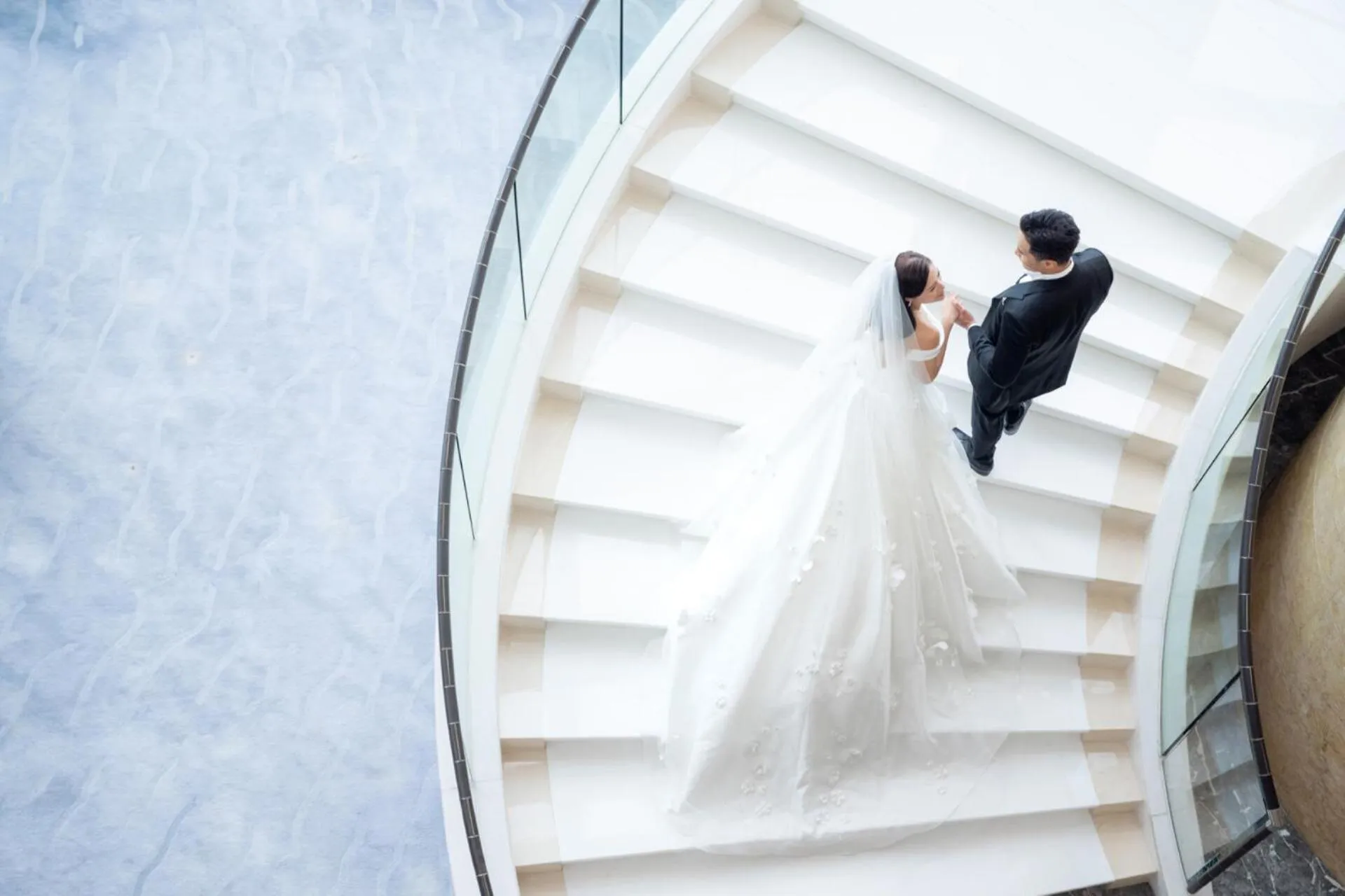 Lobby or reception in Four Seasons Hotel Hong Kong