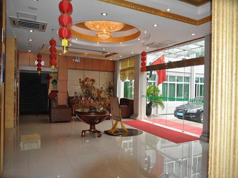 Lobby or reception in Greentree Inn Shanghai Chongming Bao Town Express Hotel