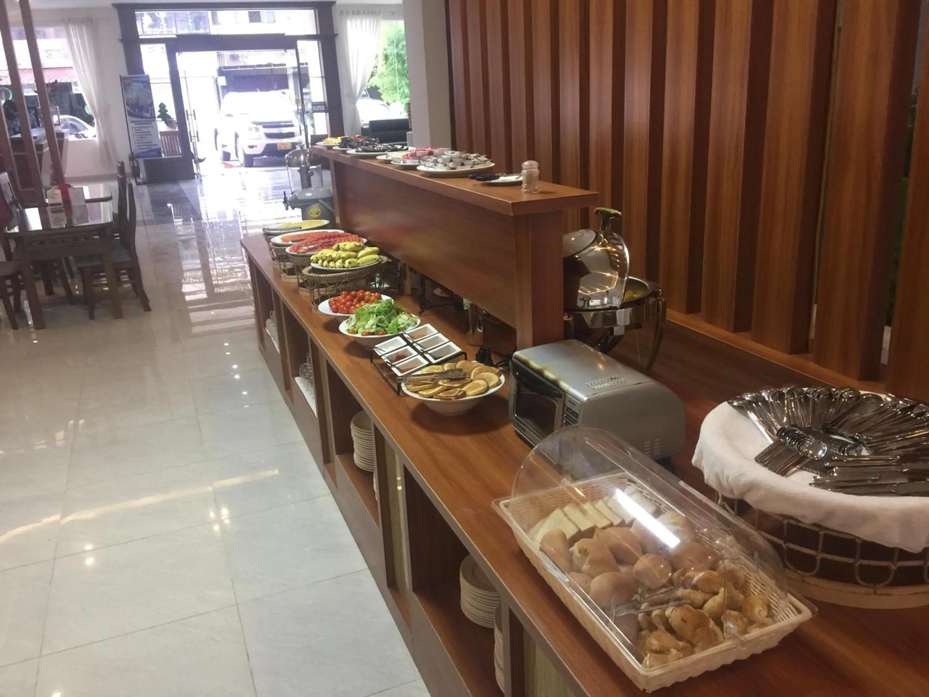 Restaurant/places to eat in Vientiane Garden Villa Hotel