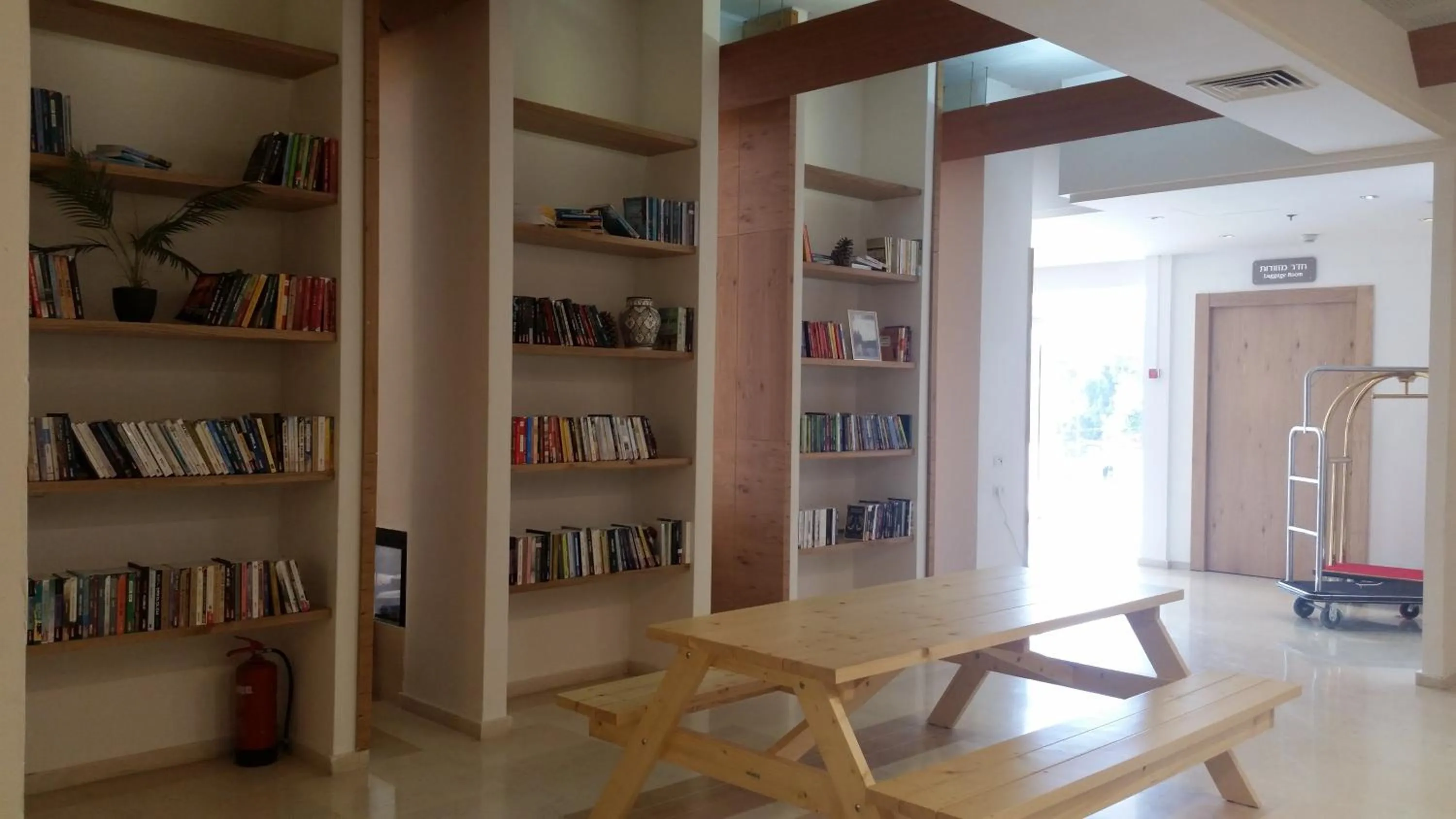 Seating area in Ye'arim Hotel