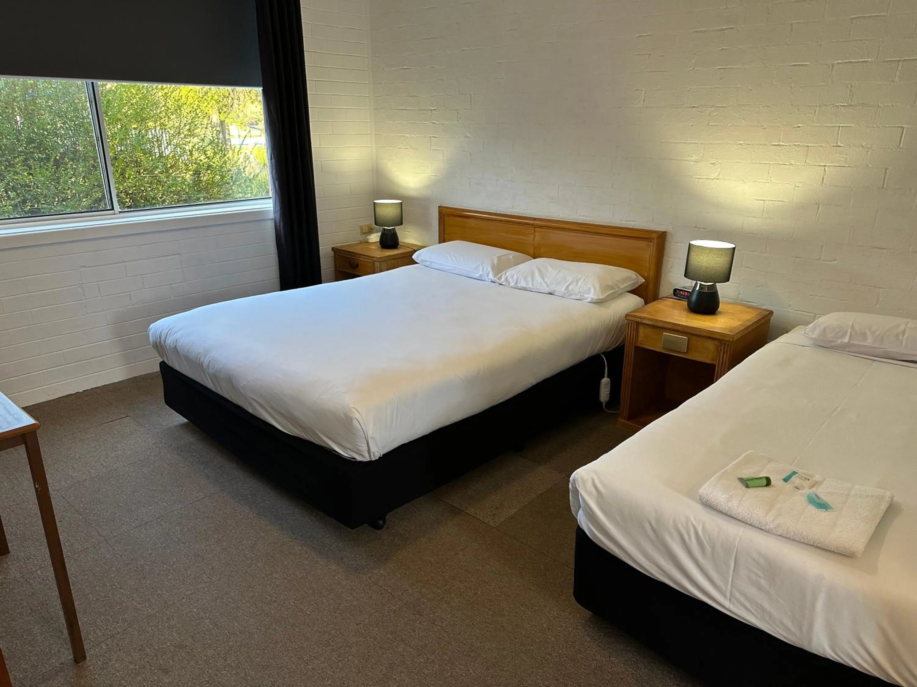 Bed in Wedderburn Goldseeker Motel