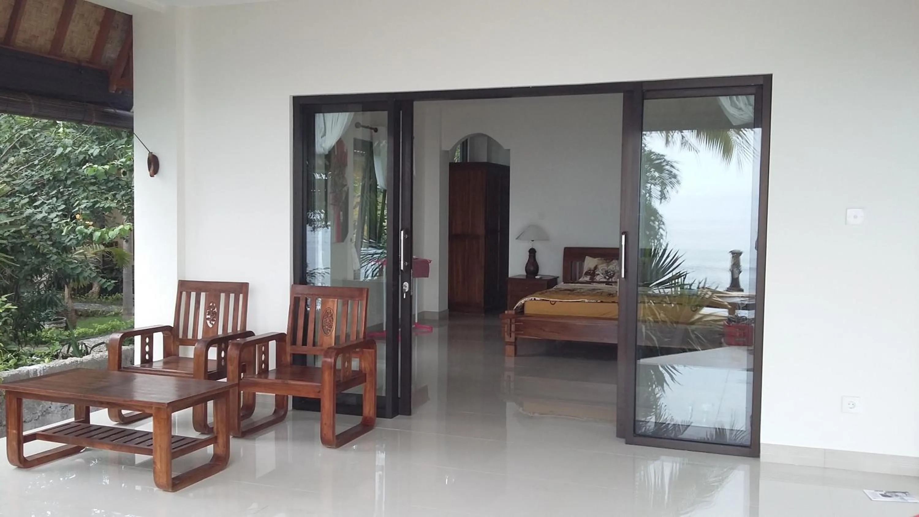 Balcony/Terrace, Bed in Three Brothers Bobby's Villas